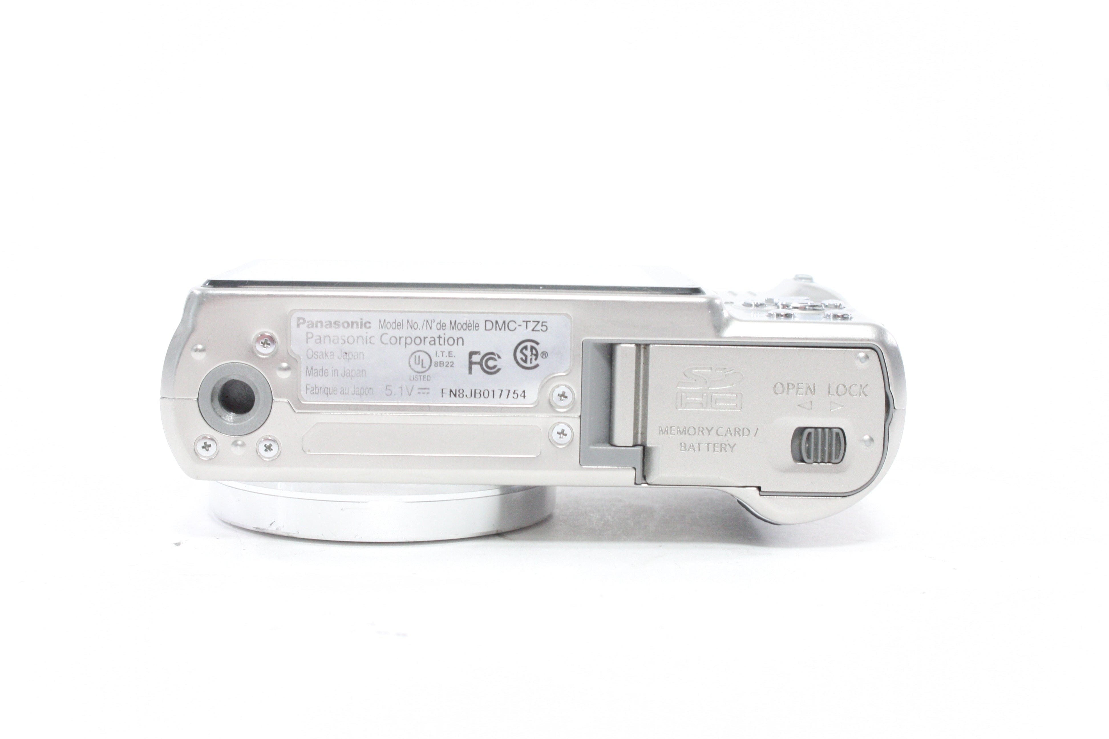 Panasonic Lumix TZ5 Digital Point-and-Shoot Camera 10x Zoom 9.1mp