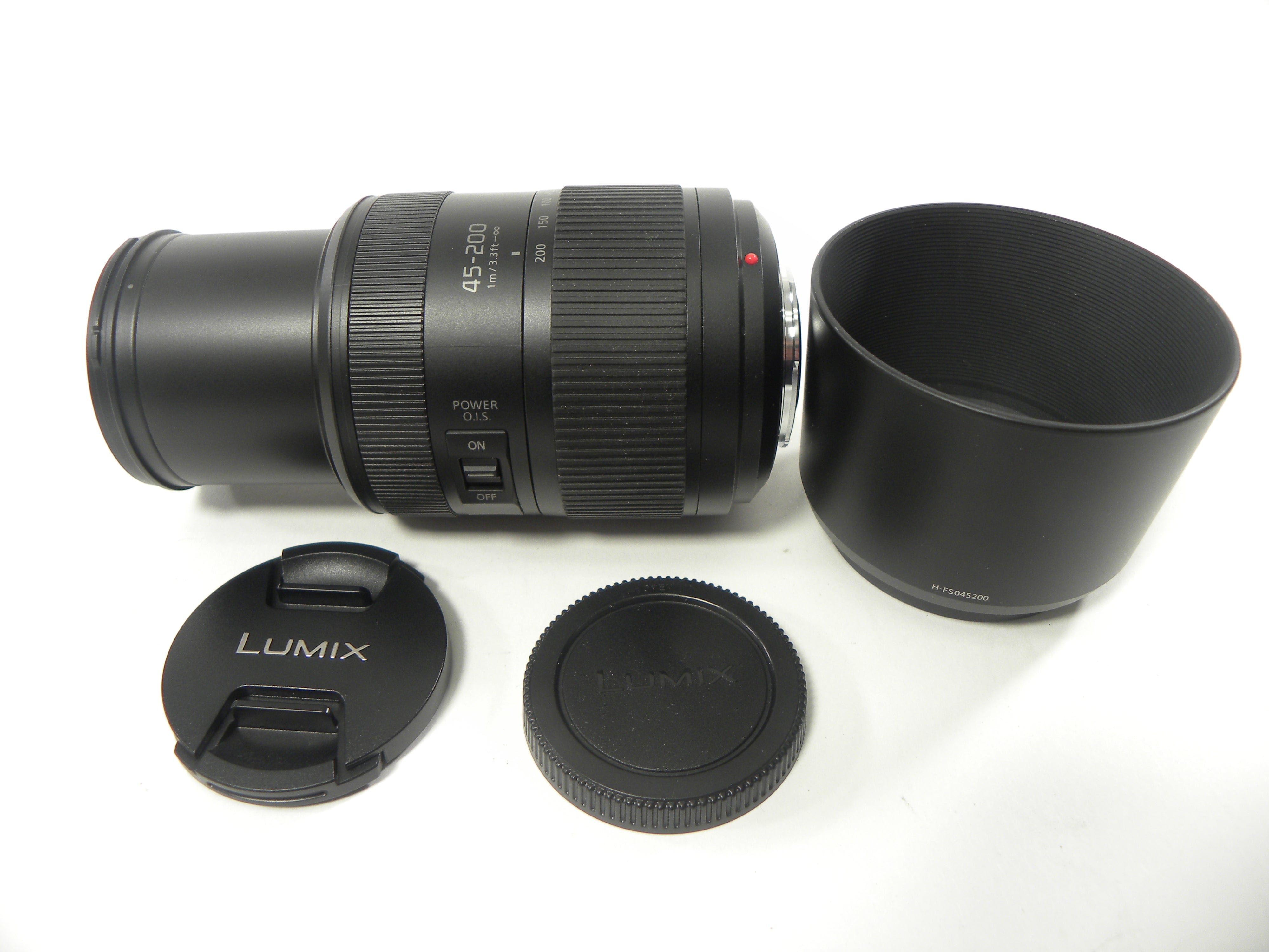 Panasonic Lumix Vario 45-200mm f4.0-5.6 Power O.I.S. Mirco 4/3 Mount