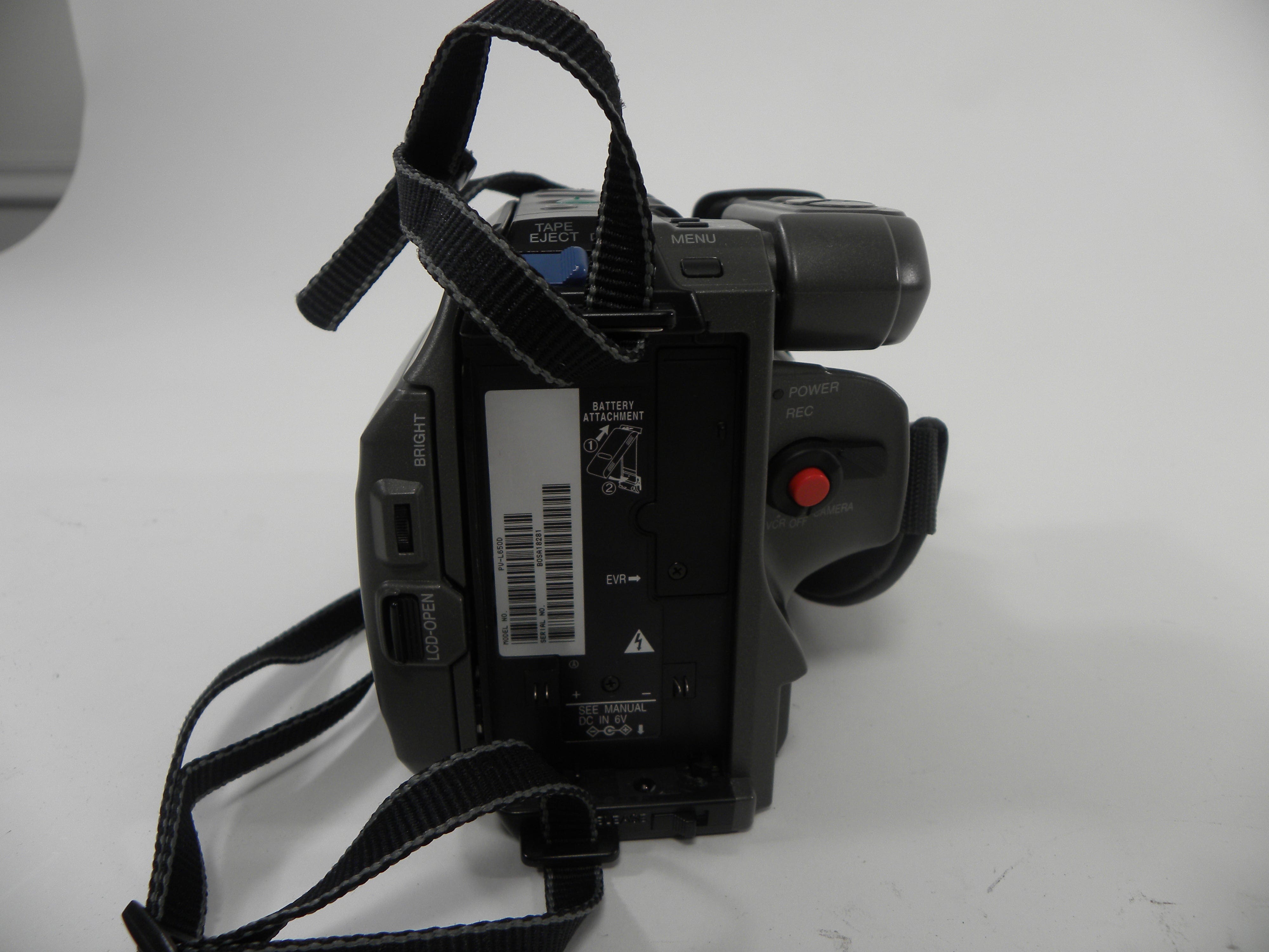 Panasonic Palmcorder VHS-C Camcorder