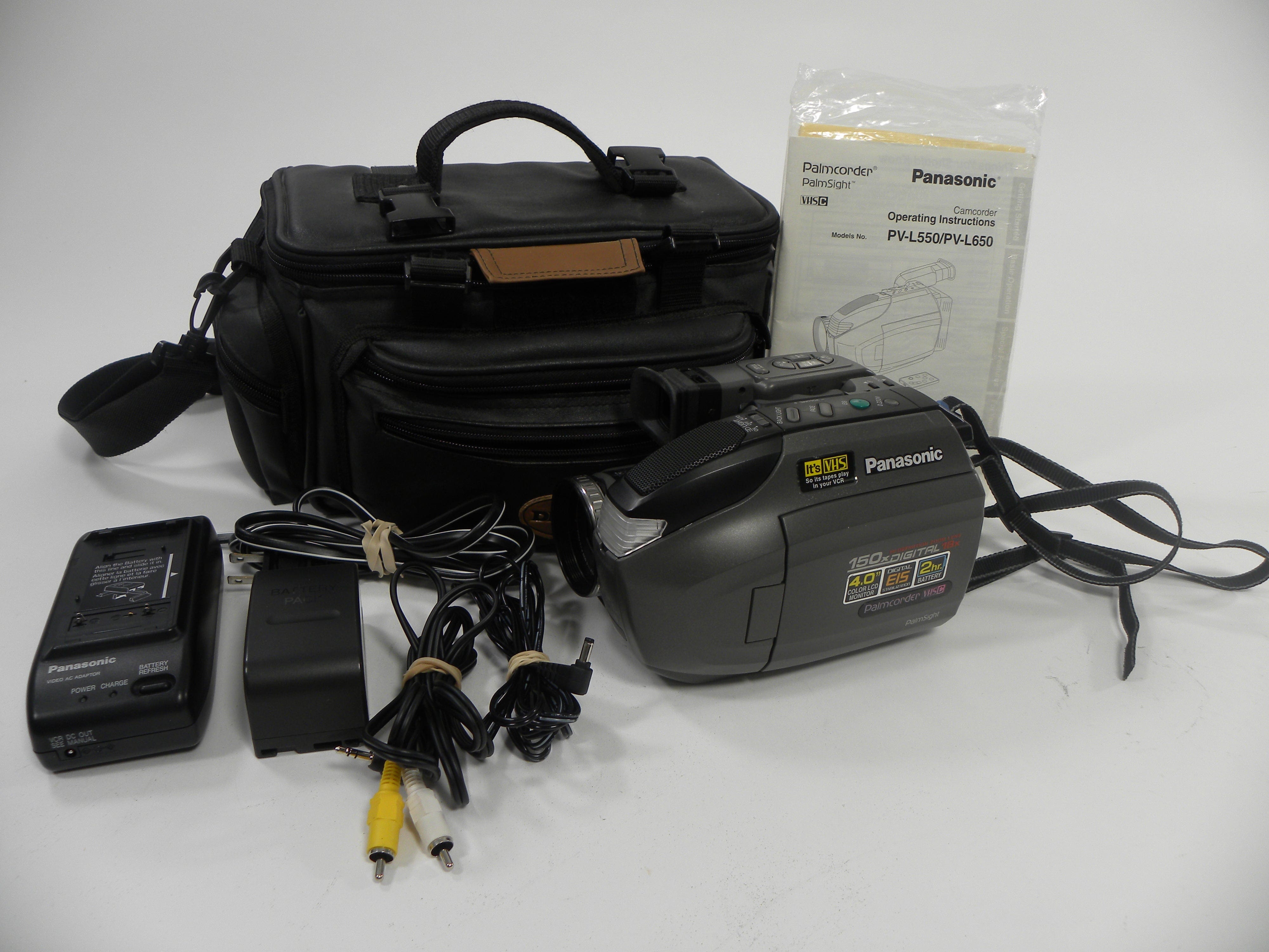 Panasonic Palmcorder VHS-C Camcorder
