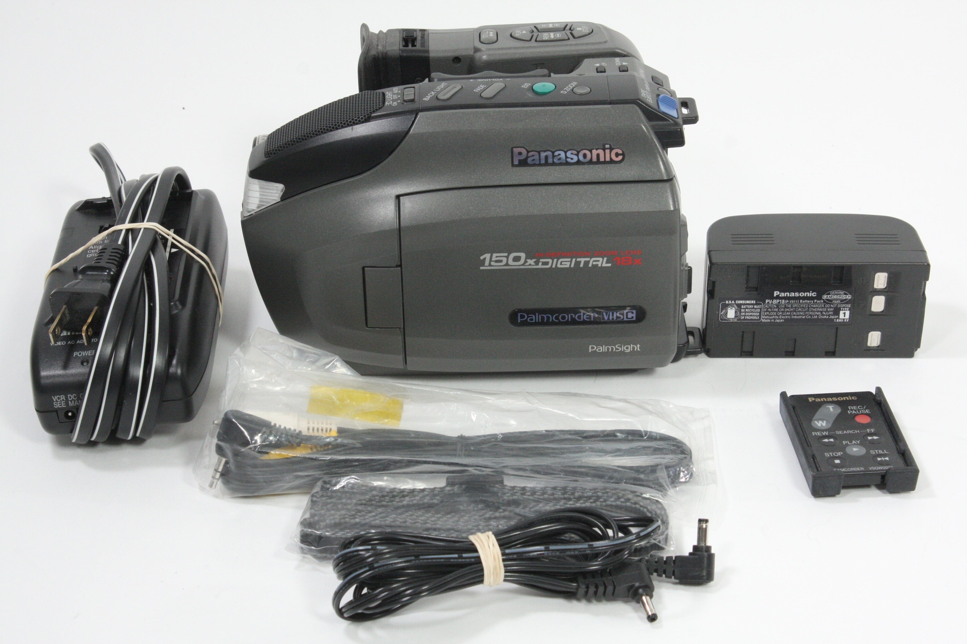 Panasonic PV-L650D VHS-C Palmcorder