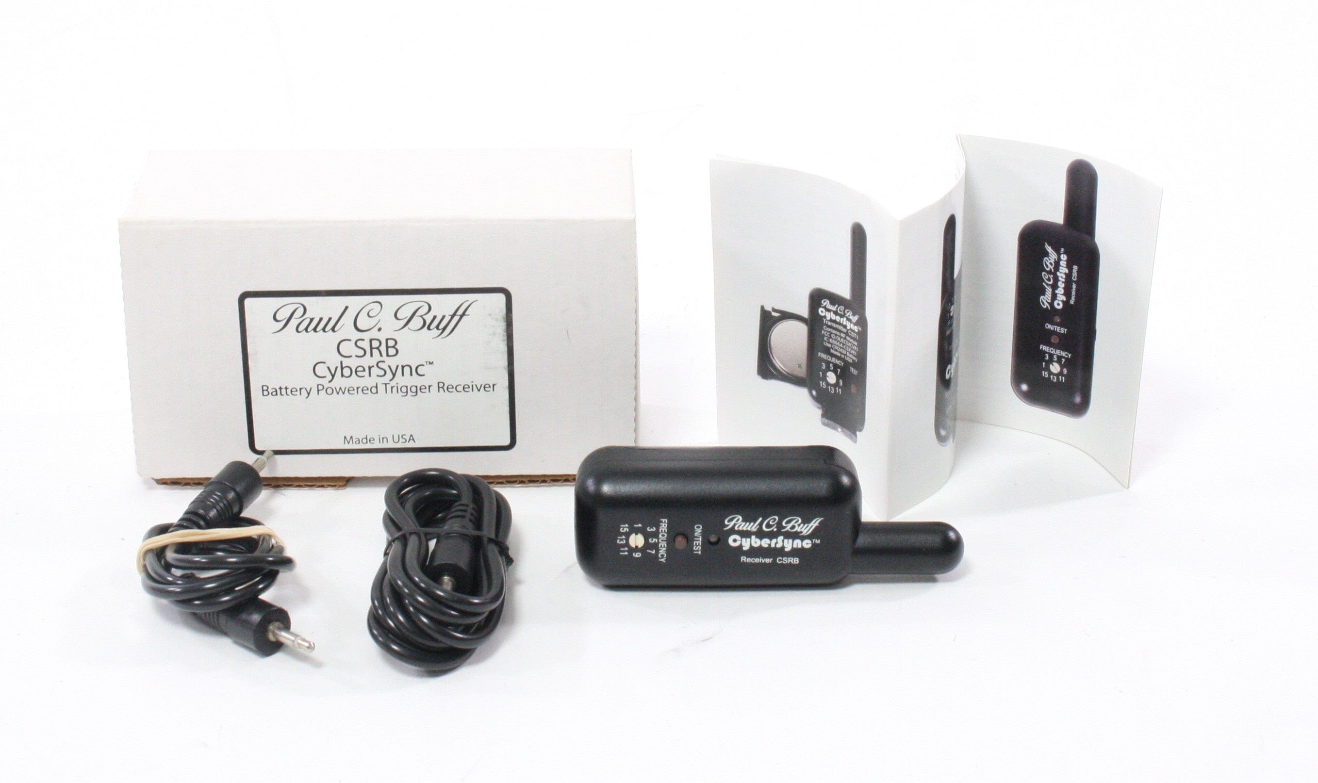 Paul C. Buff CyberSync Battery Powered Trigger Receiver CSRB 20-40