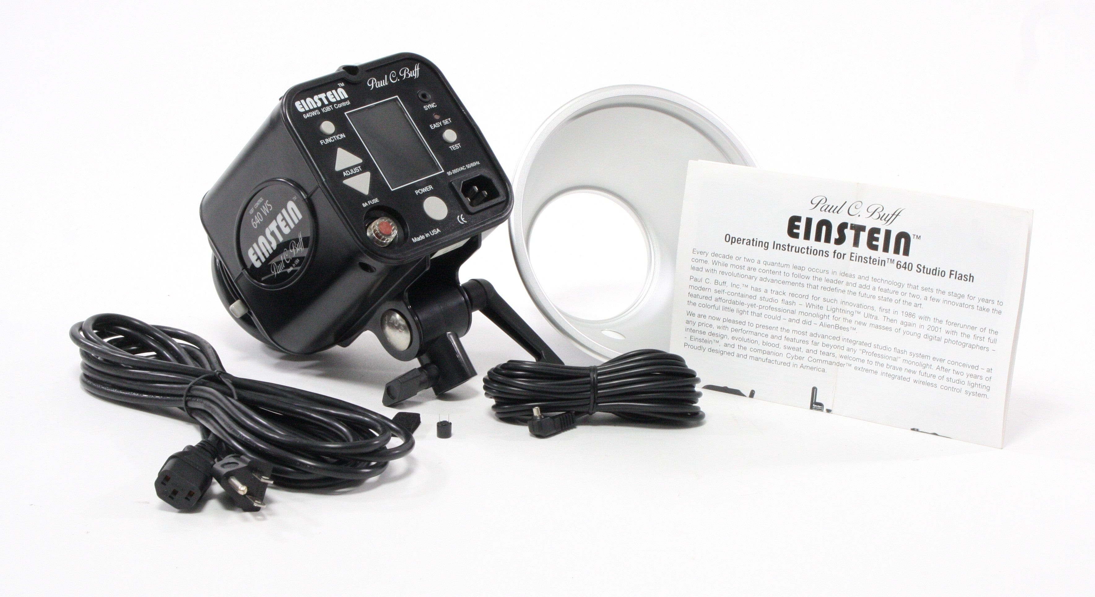 Paul C Buff Einstein 640WS Strobe Flash