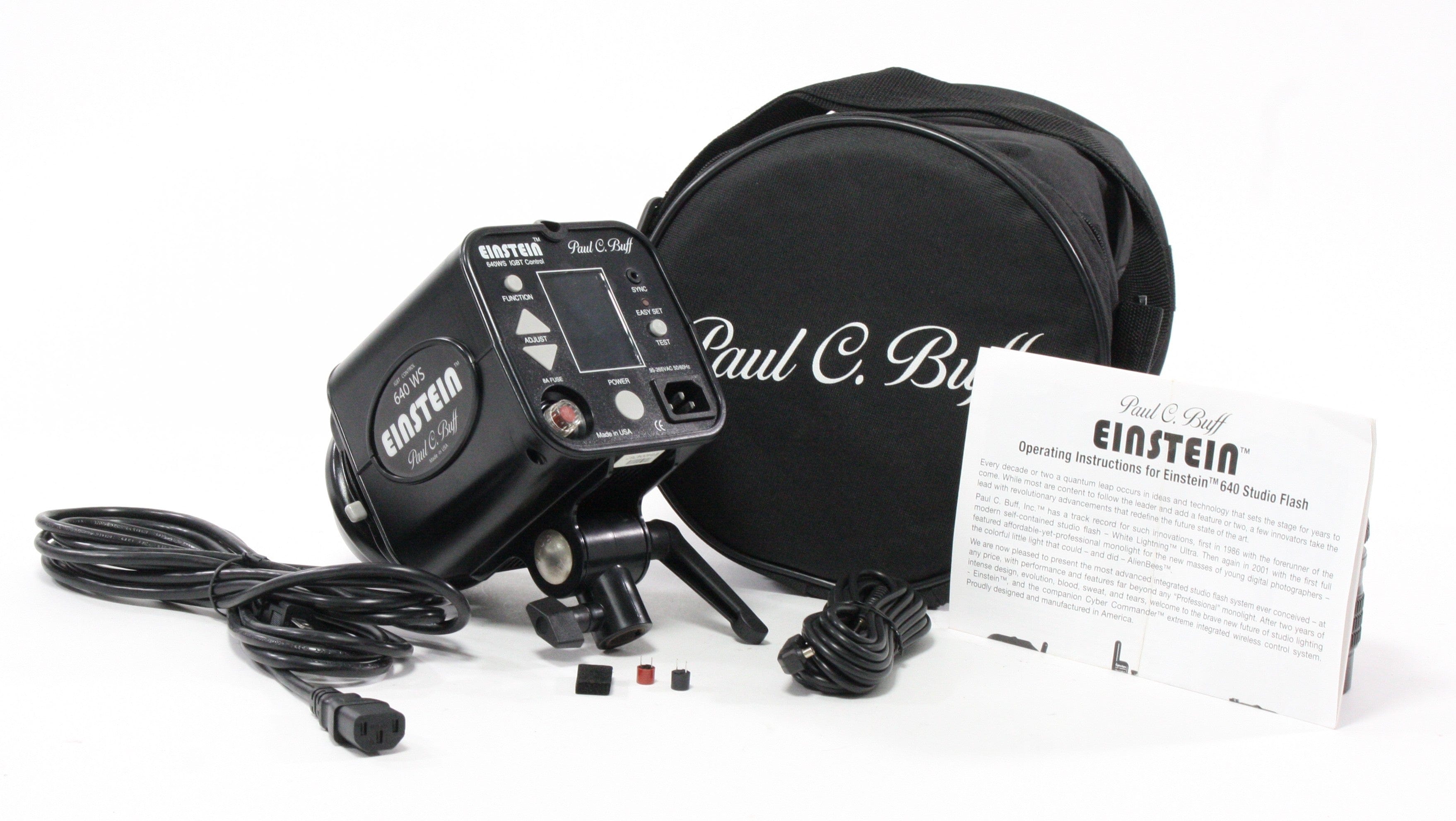 Paul C Buff Einstein 640WS Strobe Flash