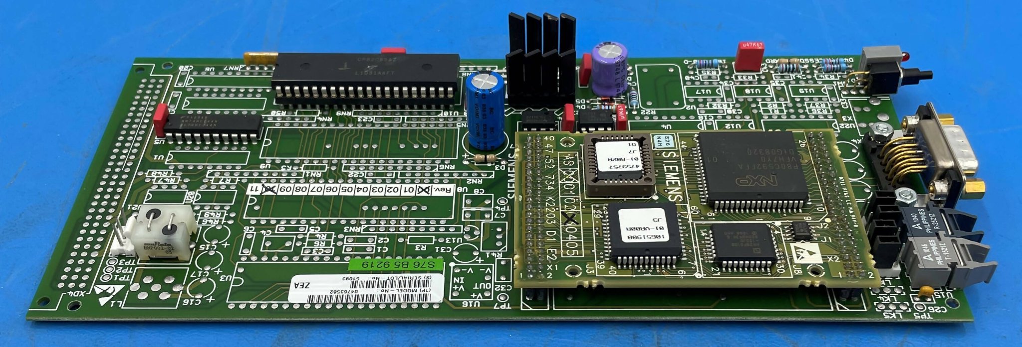 PC ASS'Y COOLER PROCESSOR RCA SPACE W/D4 (04763582/4762582 SIEMENS