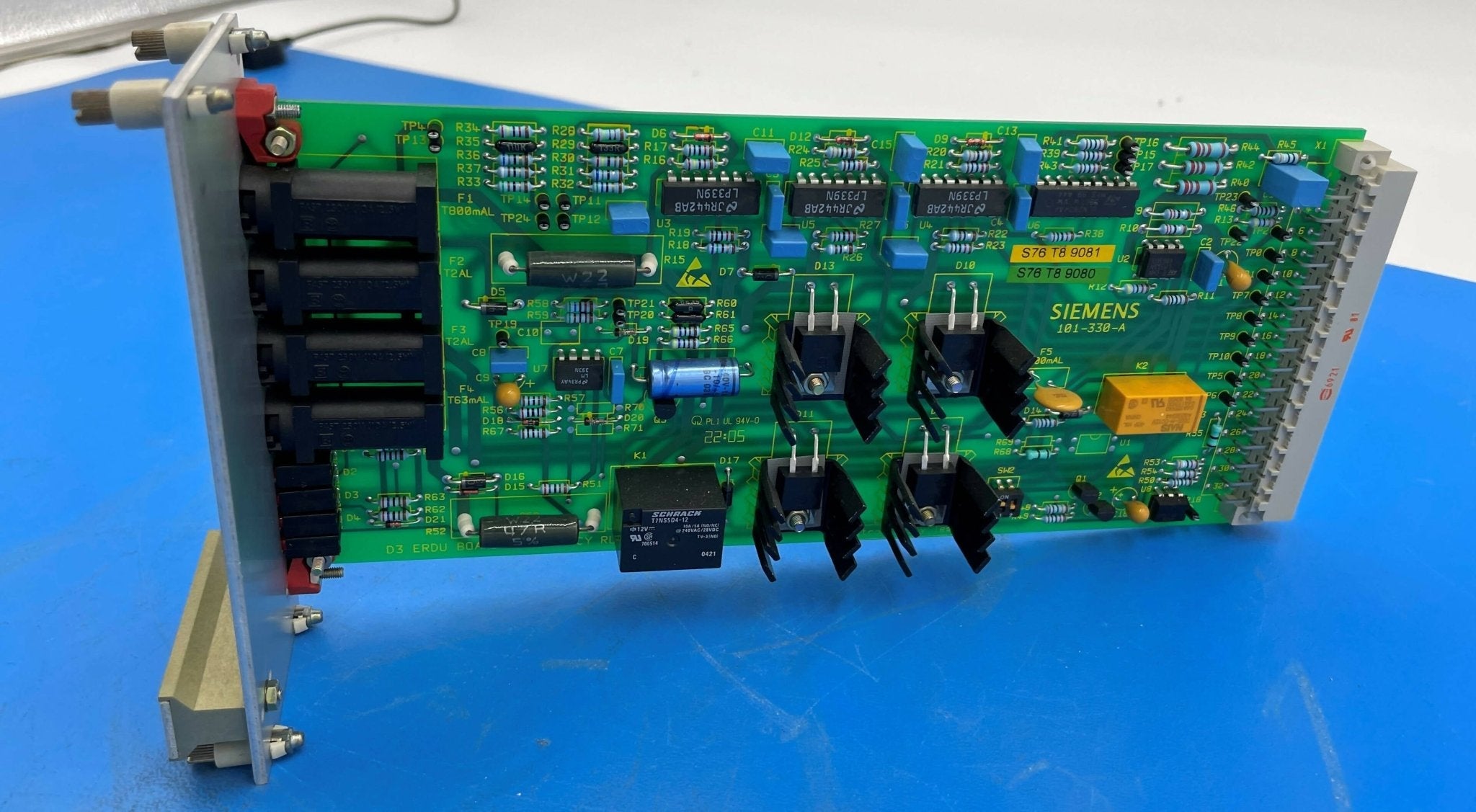 PC ASS'Y ERDU D3 SUPERVISORY TEST BOARD (08396868/601-330T Siemens