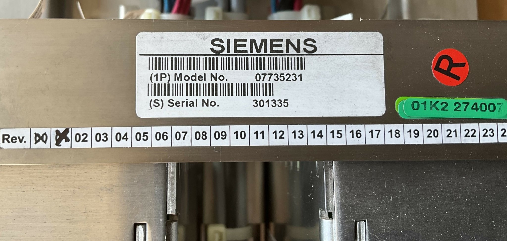 PDR COMPONENT P10GX (07735231/07735249 SIEMENS