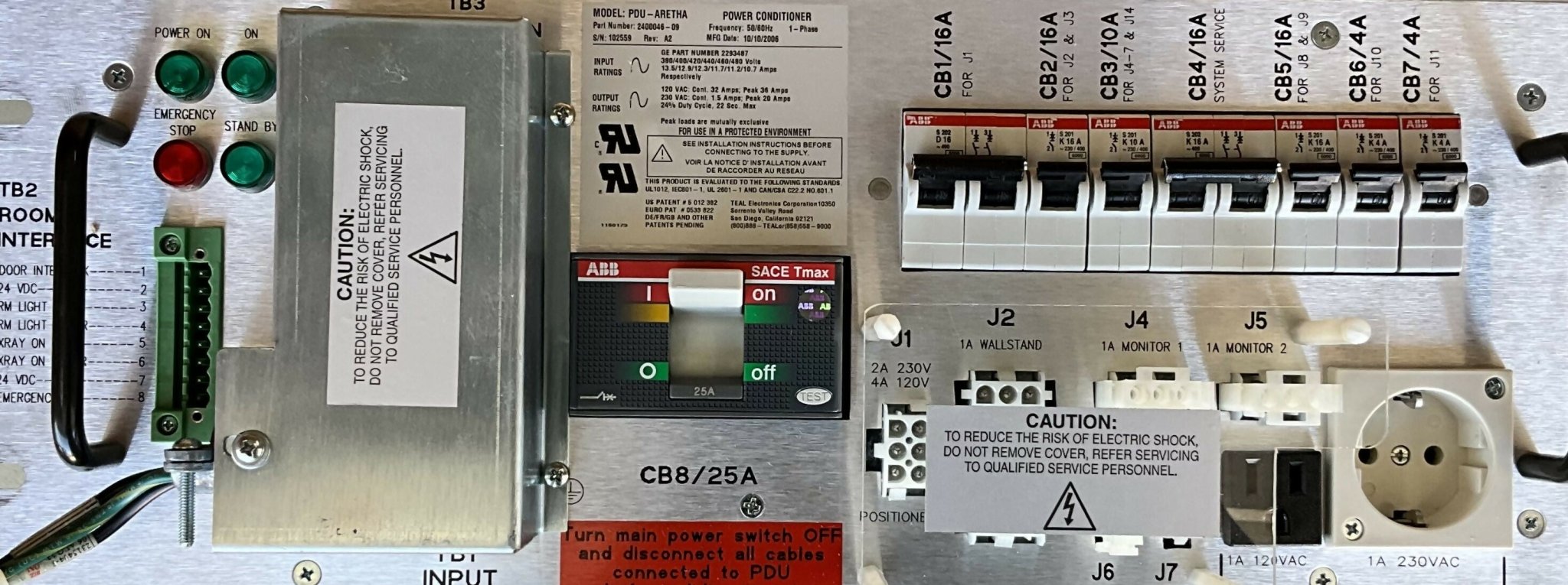 PDU MODULE (2400046-09/2293487 GE/ARETHA
