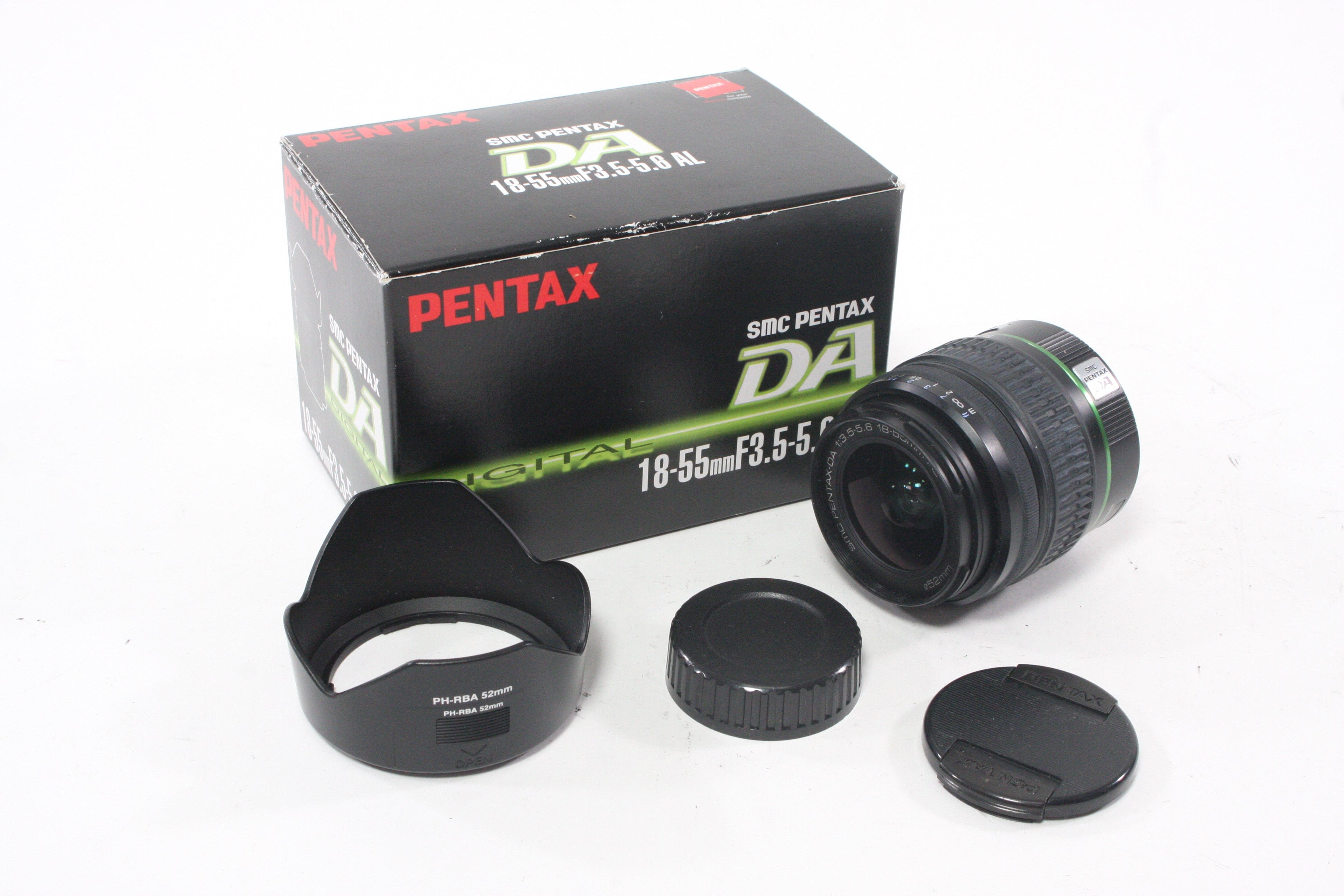 Pentax 18-55mm f/3.5-5.6 DA L AL SMC AF Lens for K Mount