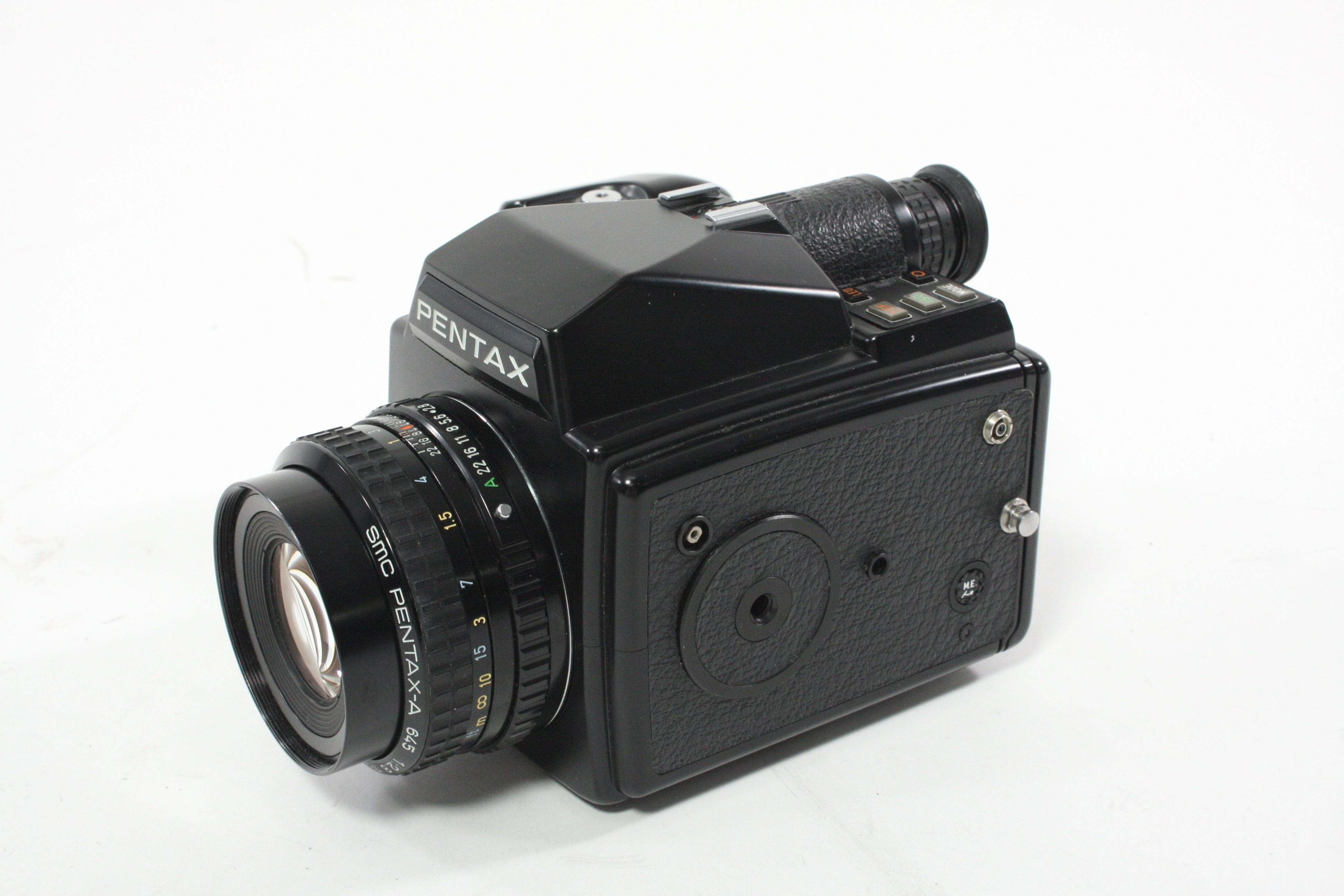 Pentax 645 Camera Outfit with 75MM F2.8 Lens and 220 Film Back