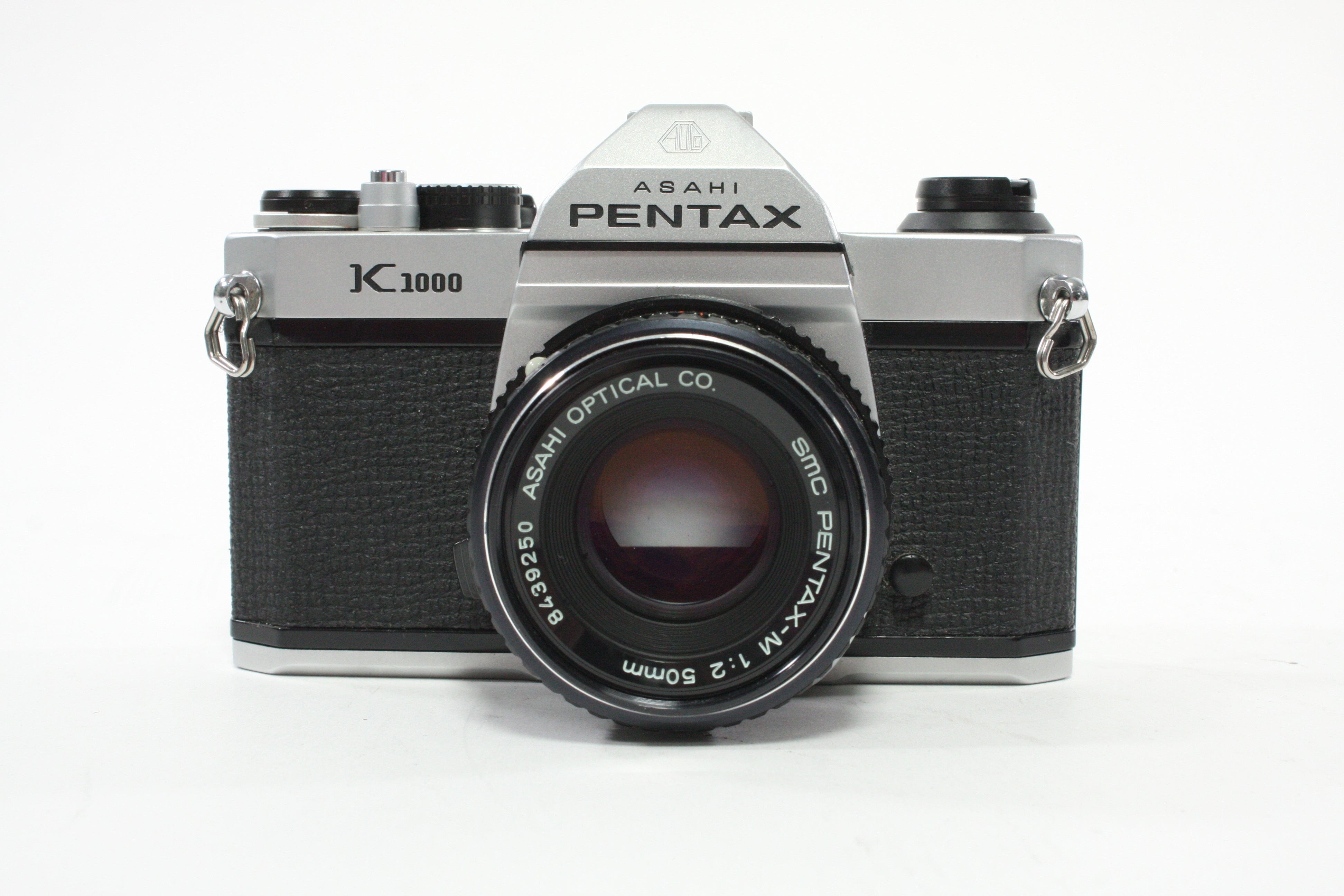Pentax Asahi K1000 35mm SLR Camera with 50mm f/2 SMC Pentax-M Lens