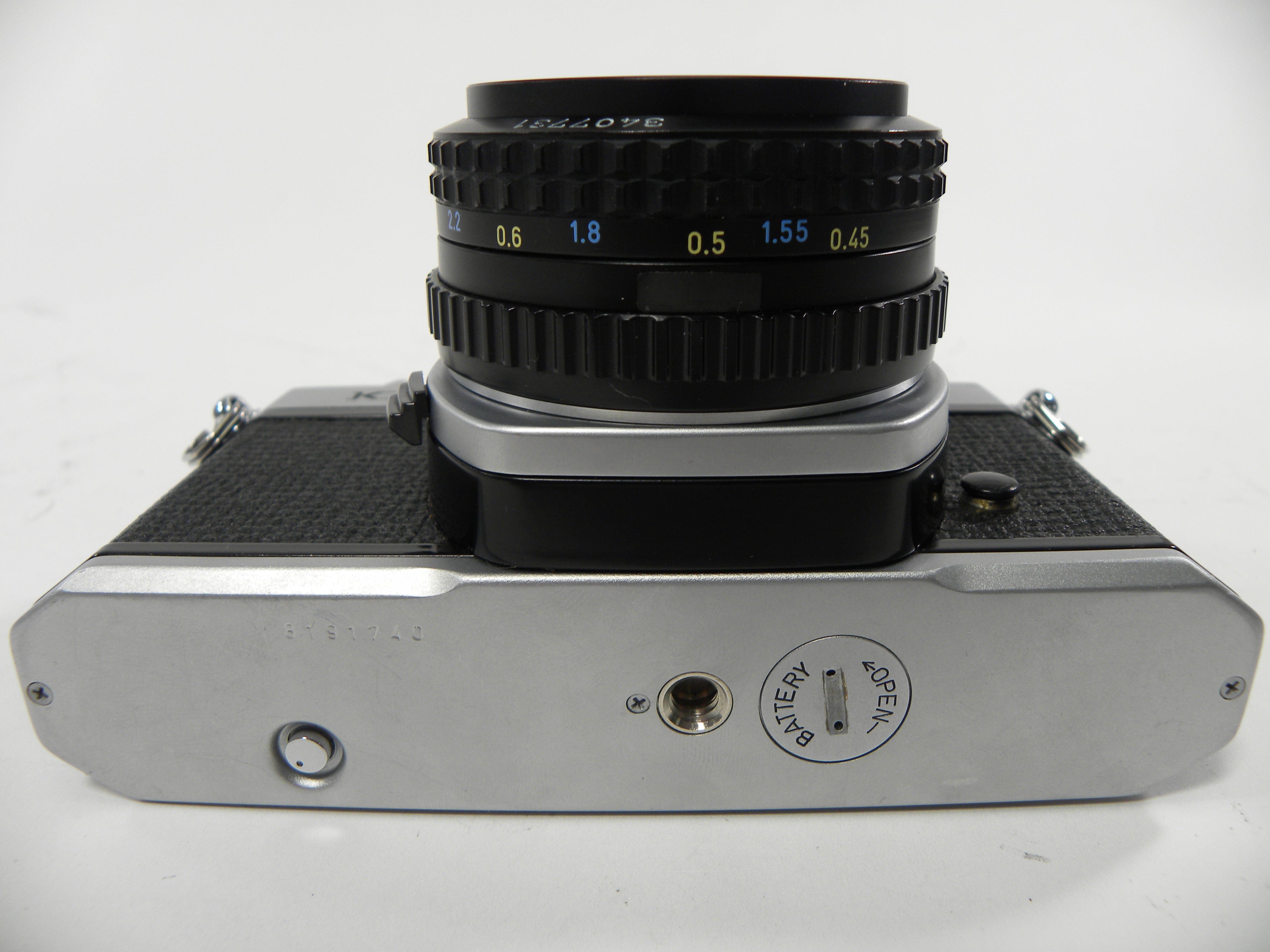 Pentax K-1000 35mm SLR w/SMC Pentax-A 50mm f2 AS IS