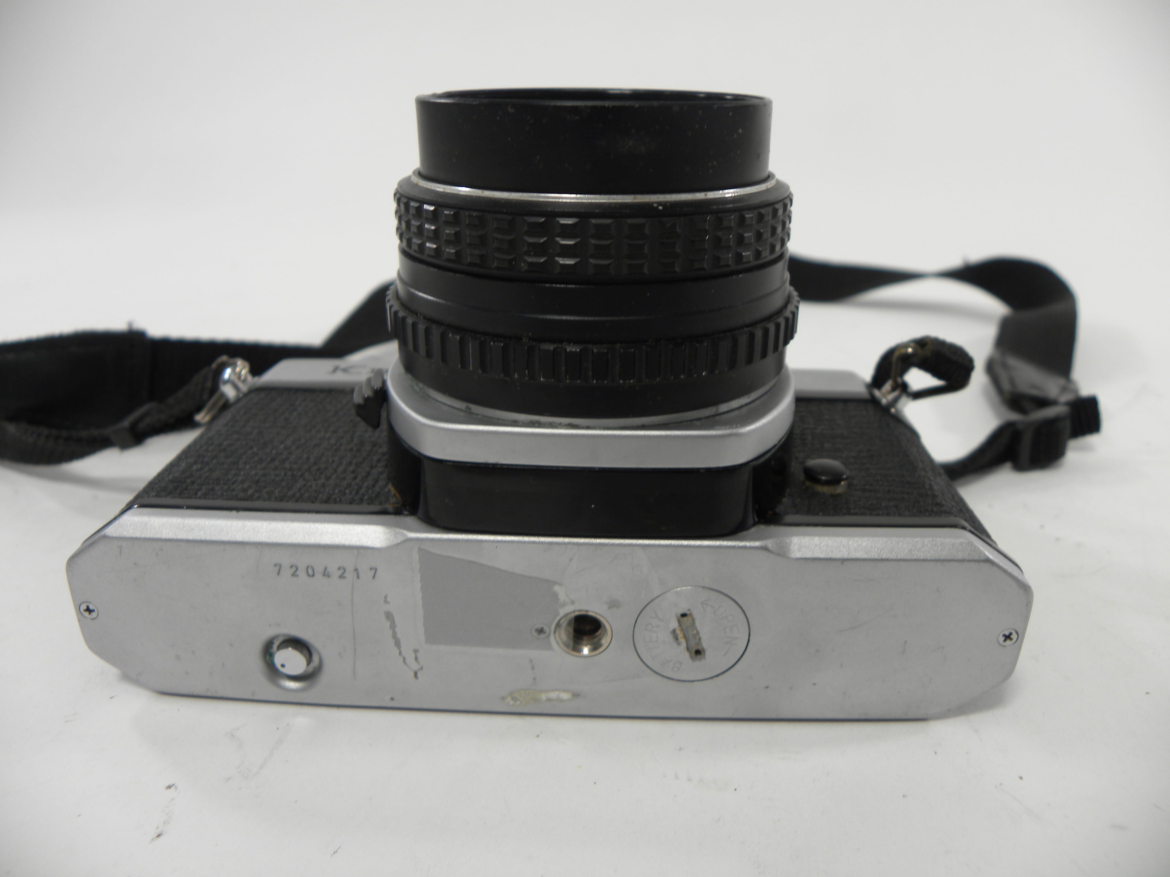 Pentax K-1000 35mm SLR w/SMC Pentax-M 50mm f1.7
