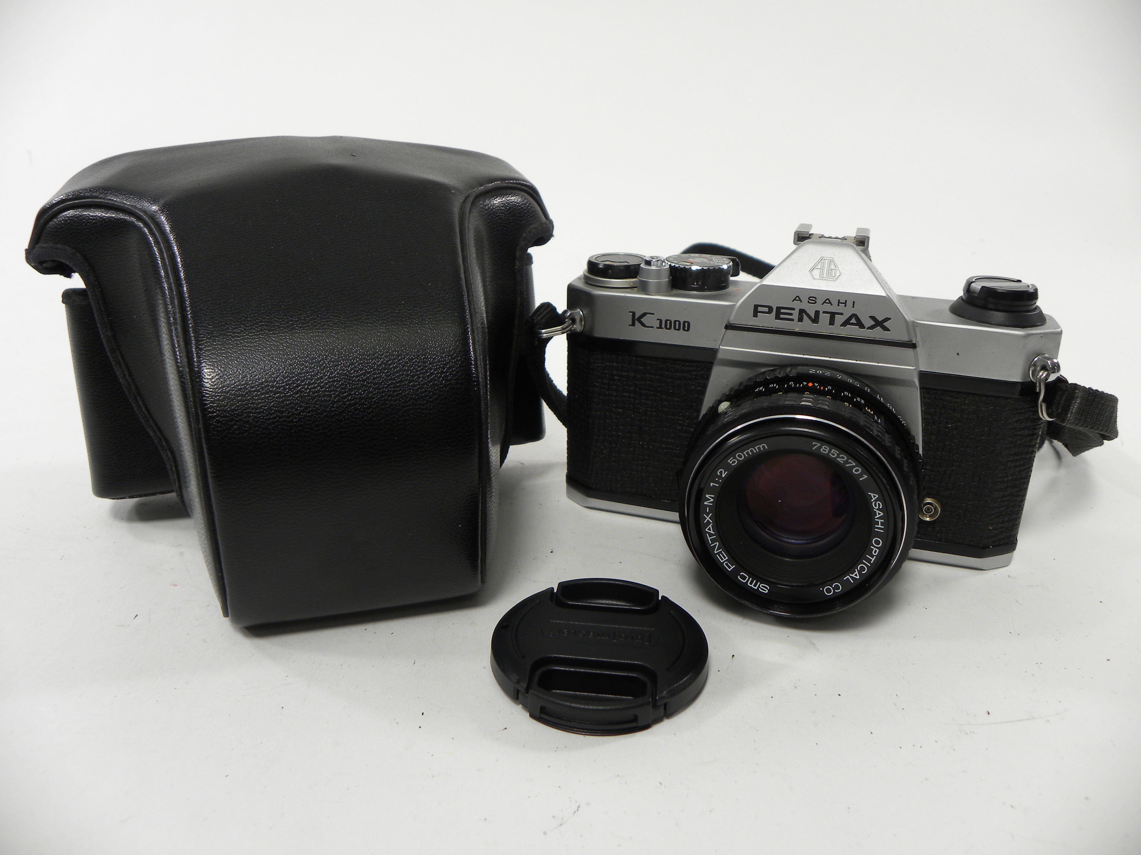 Pentax K-1000 35mm SLR w/SMC Pentax-M 50mm f2