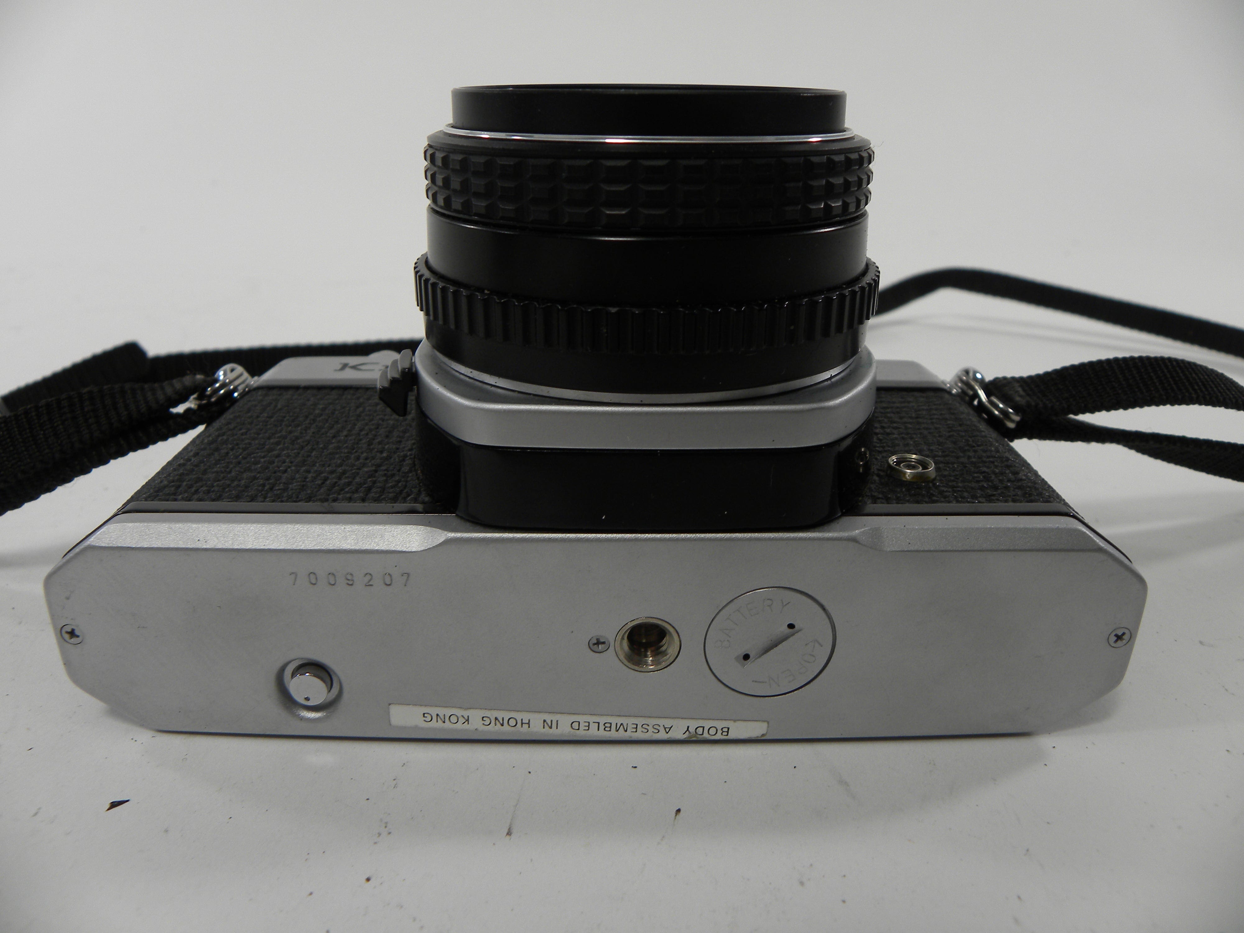 Pentax K-1000 35mm SLR w/SMC Pentax-M 50mm f2