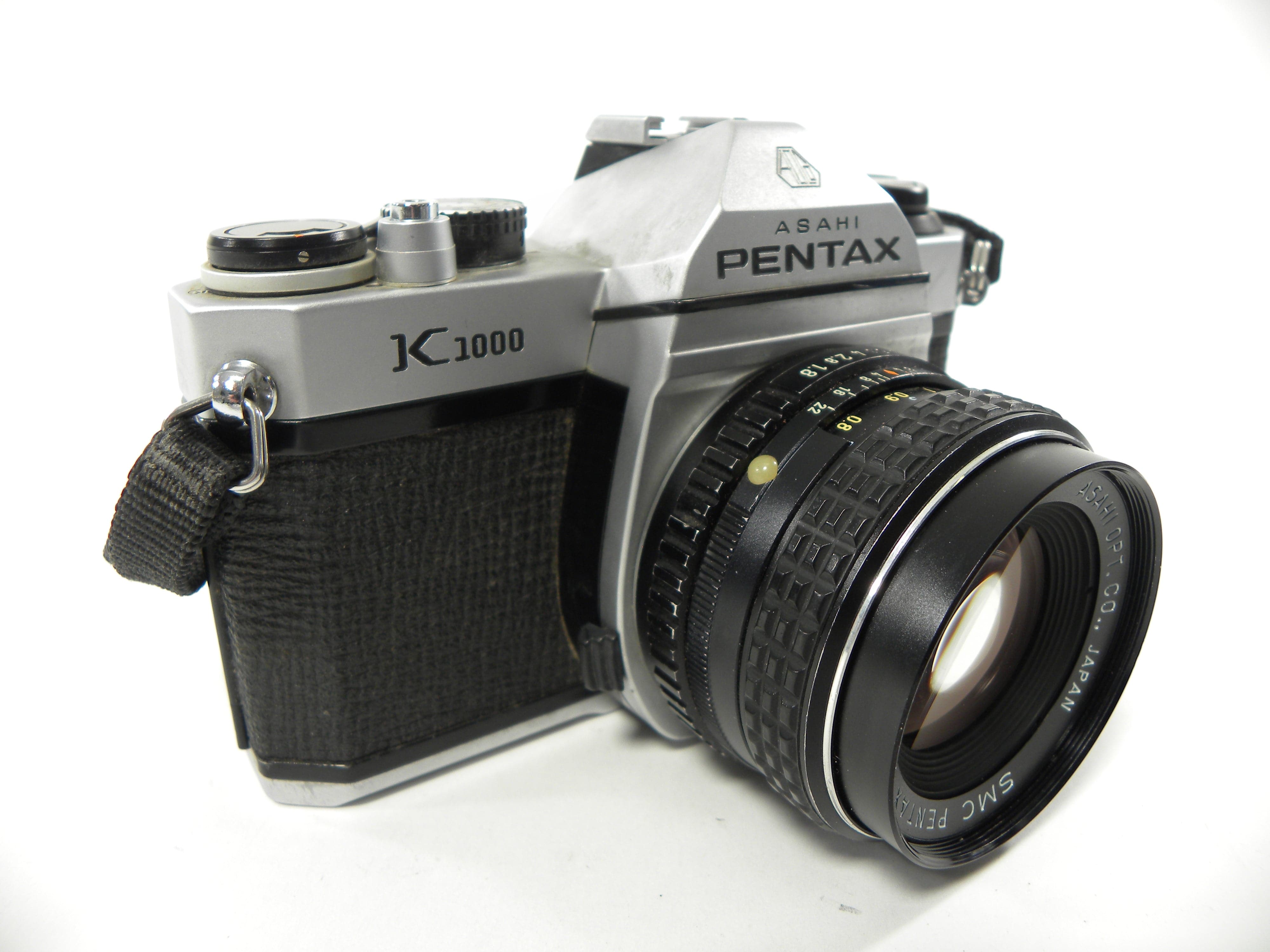 Pentax K-1000 SE 35mm SLR w/SMC Pentax 55mm f1.8