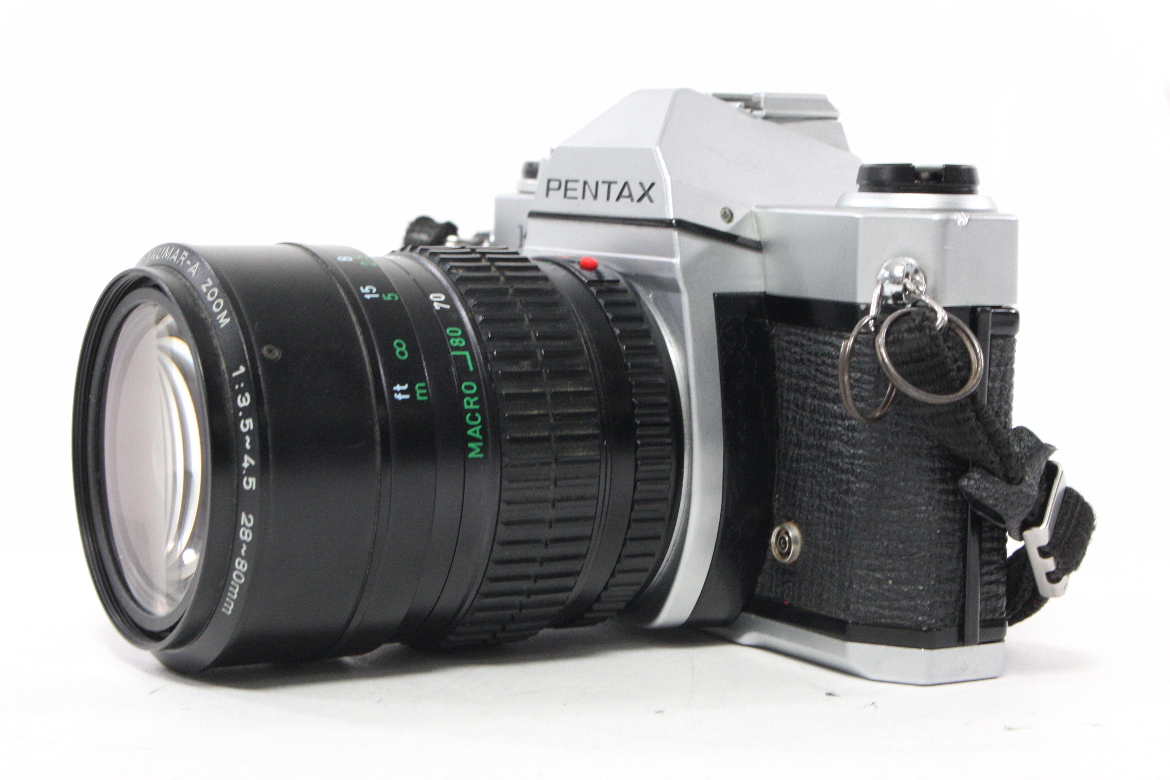 Pentax K1000 35mm SLR with a Tamron 28-70mm f/3.5-4.5 Lens