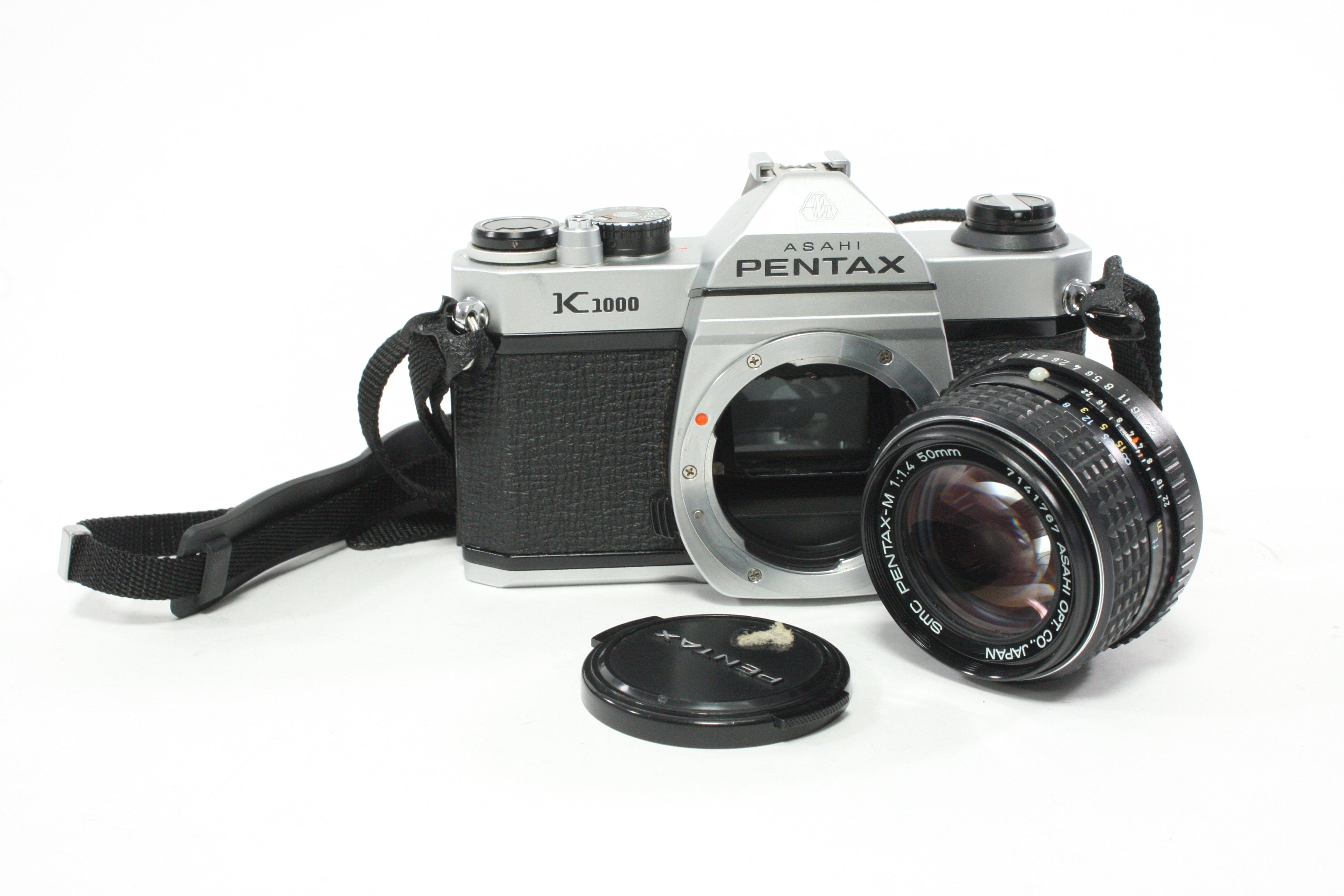 Pentax K1000 35mm SLR Camera with 50mm f/1.4 SMC Pentax- M Lens