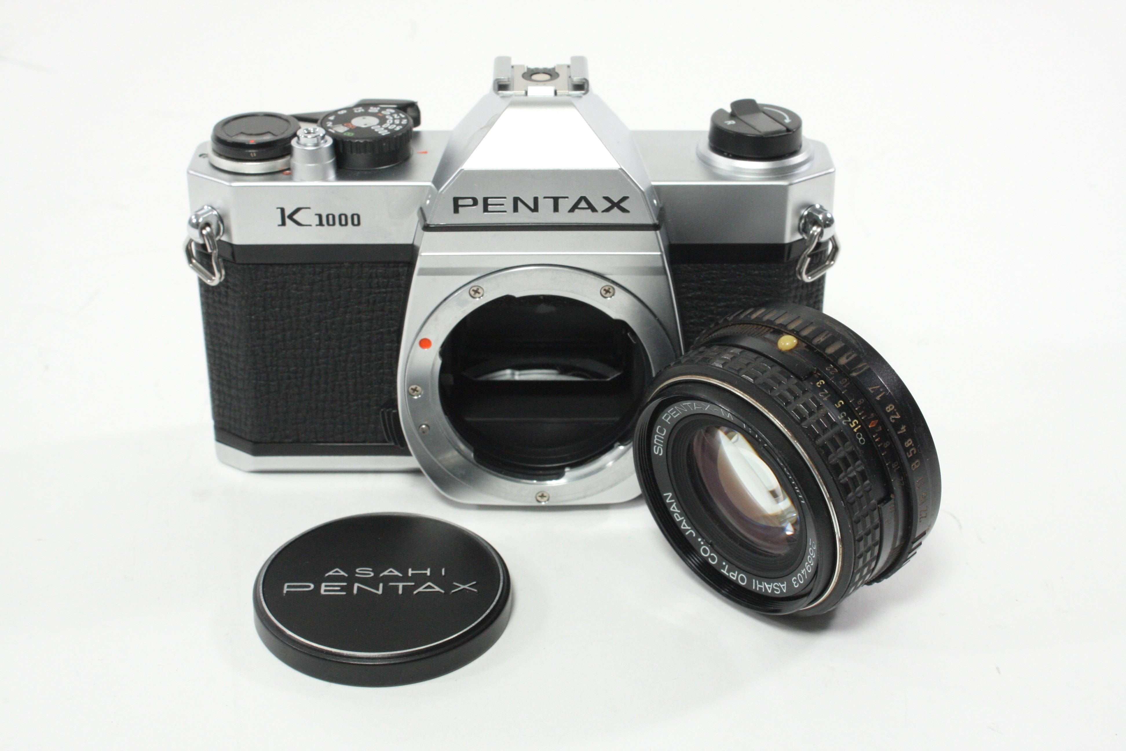 Pentax K1000 35mm SLR Camera with 50mm f/1.7 SMC Lens