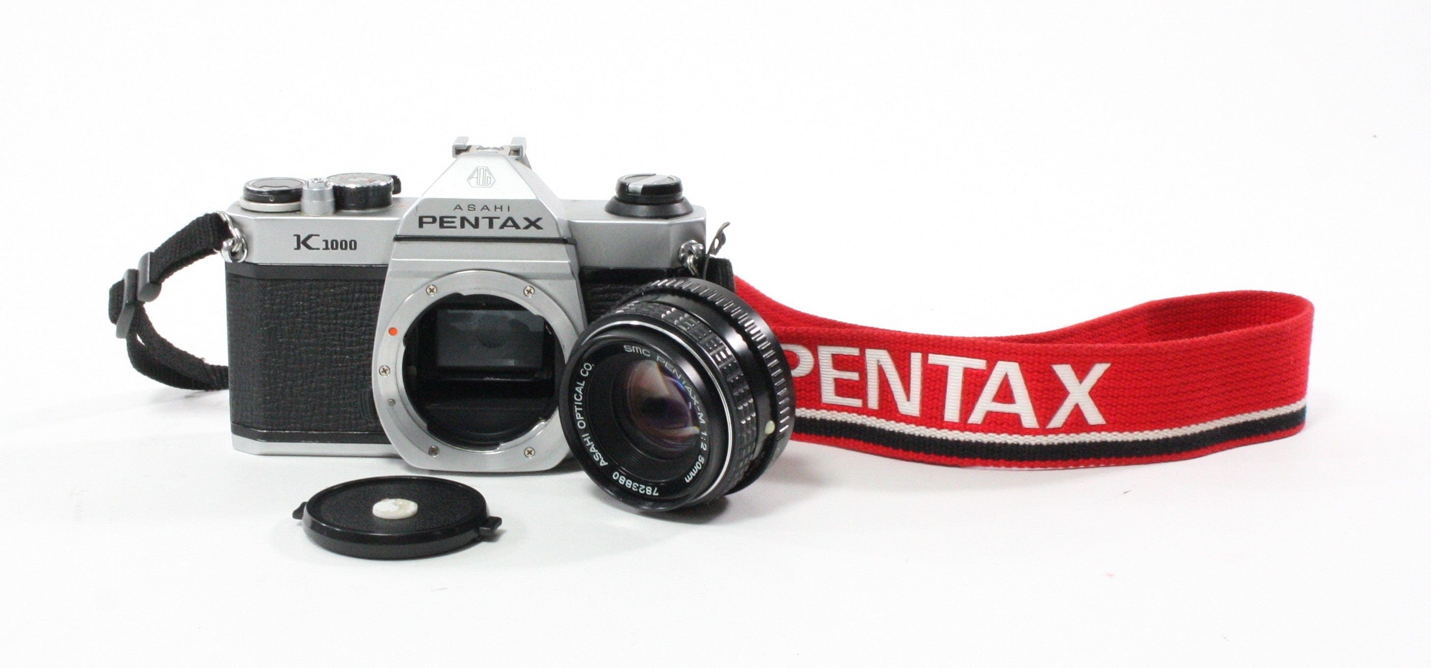 Pentax K1000 35mm SLR Camera with 50mm f/2 Lens