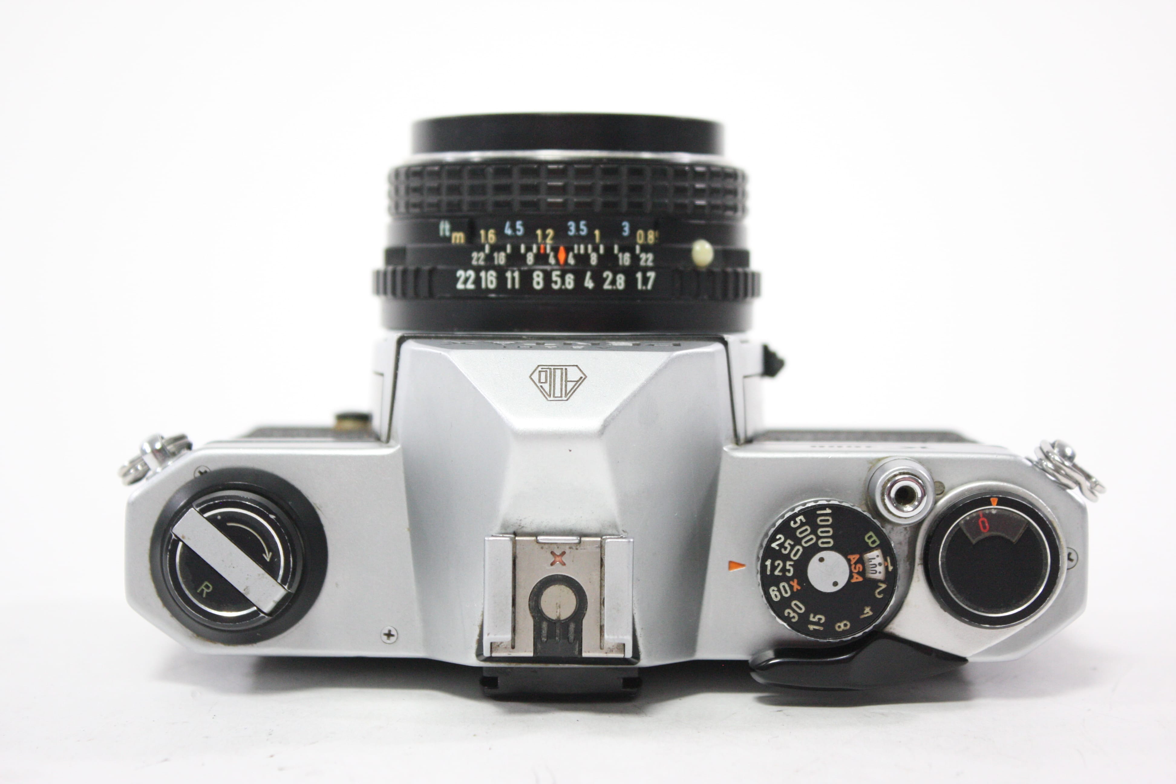 Pentax K1000 35mm SLR Camera with Pentax-M 50mm f/1.7 SMC Lens