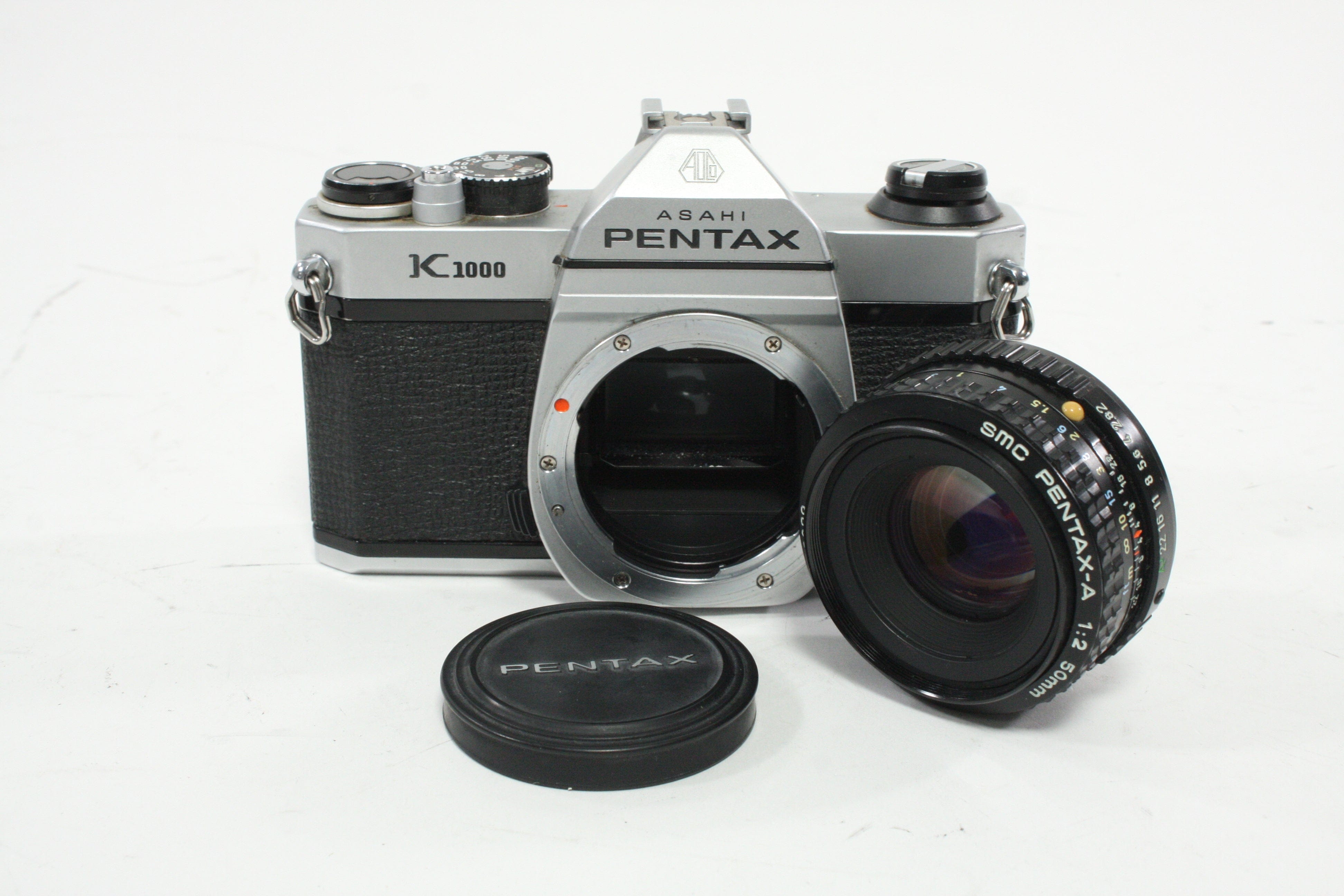 Pentax K1000 SLR Camera with 50mm f/2 Lens