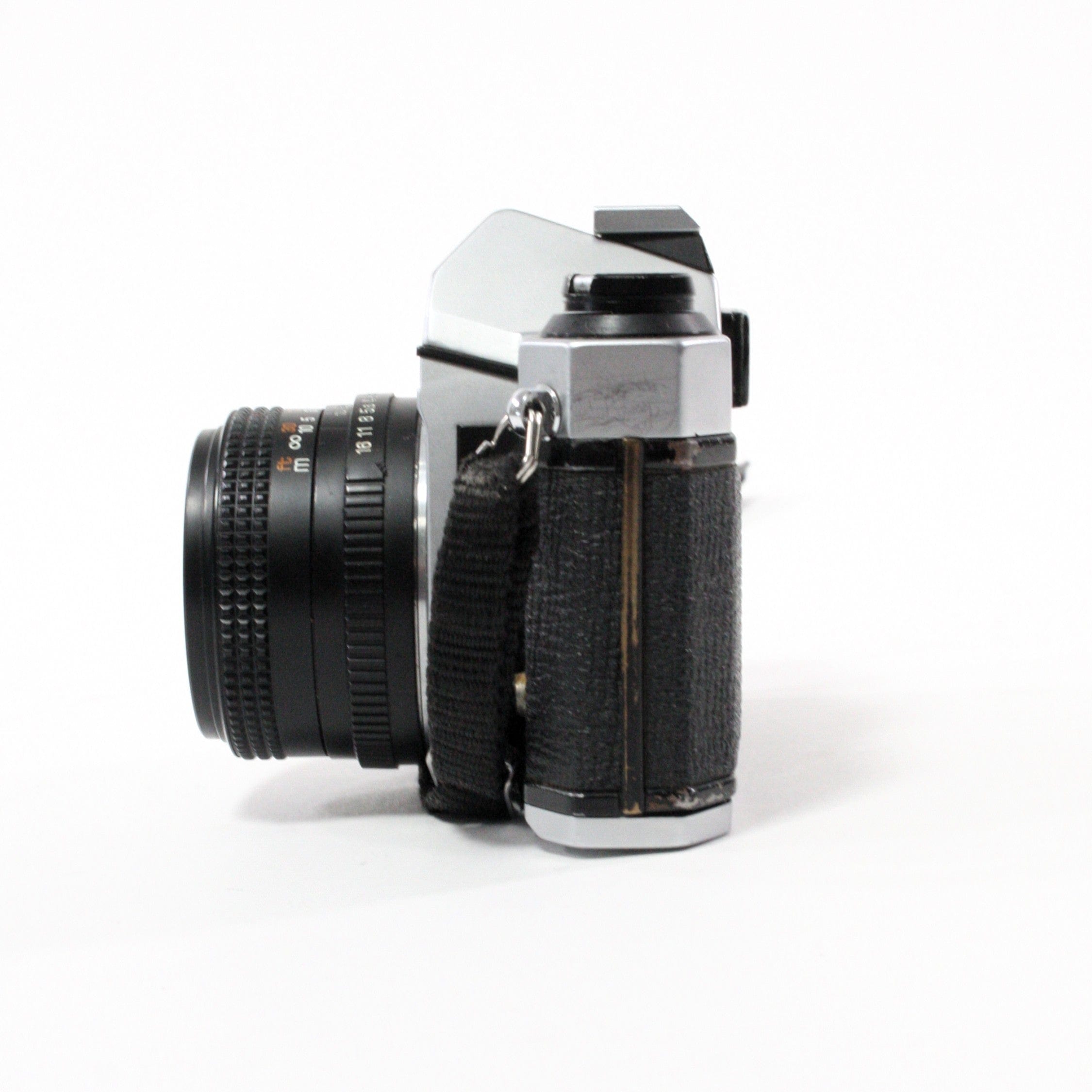 Pentax K1000 with Chinon 50mm f/1.8 lens