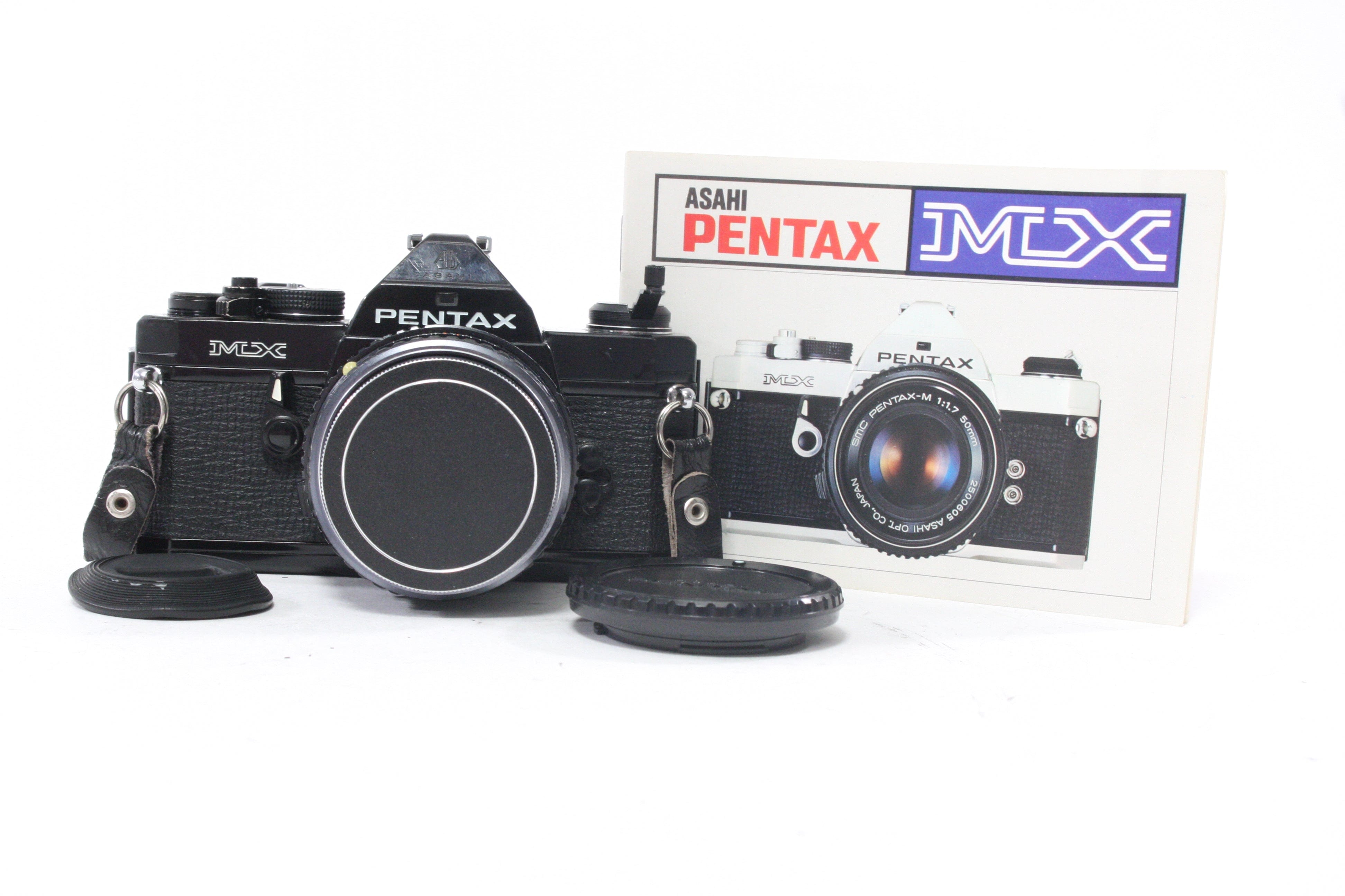 Pentax MX 35mm SLR Camera with Pentax-M 50mm f/2 SMC Lens
