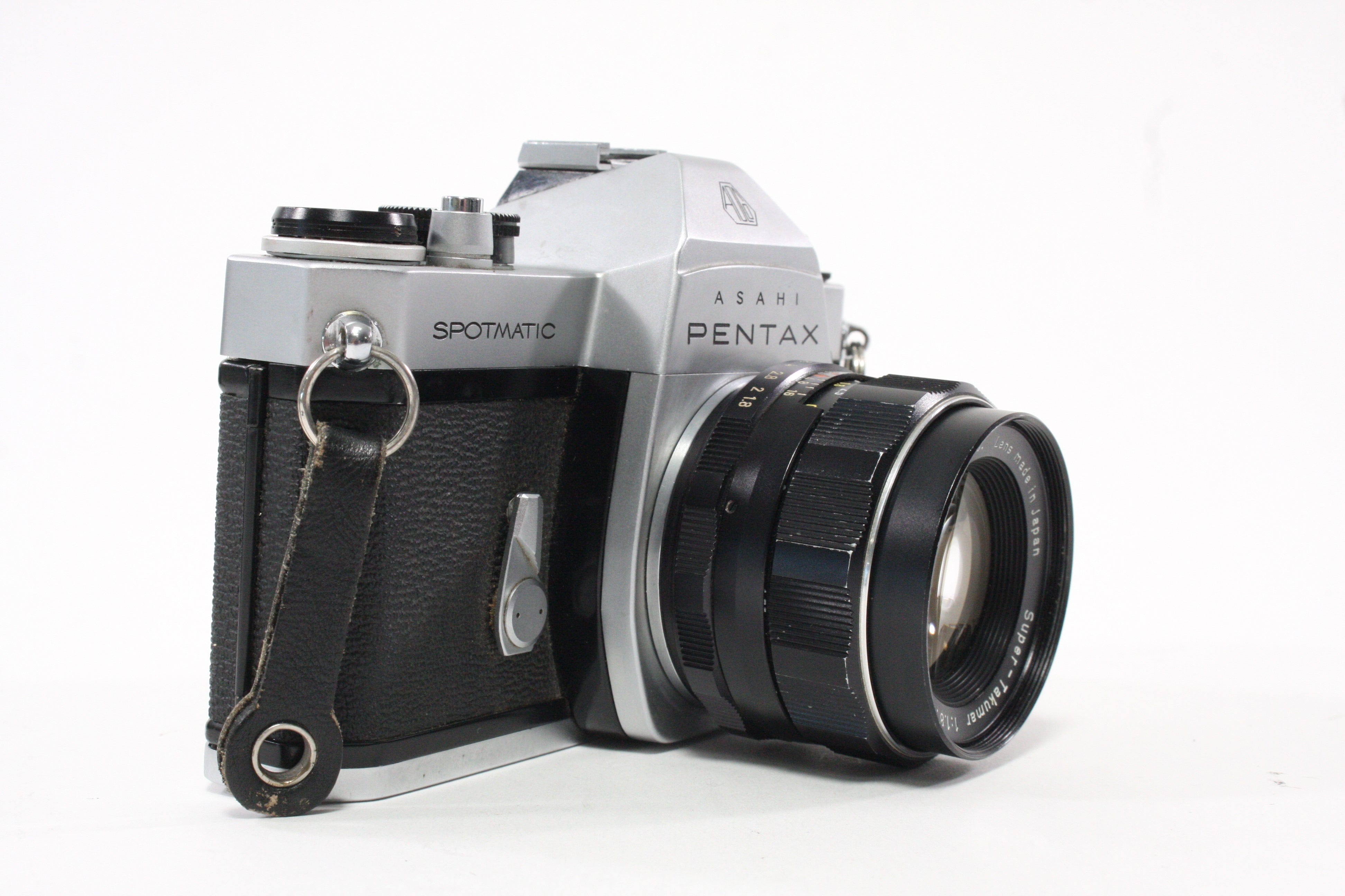 Pentax Spotmatic II 35mm with a 50mm f/1.8 Lens