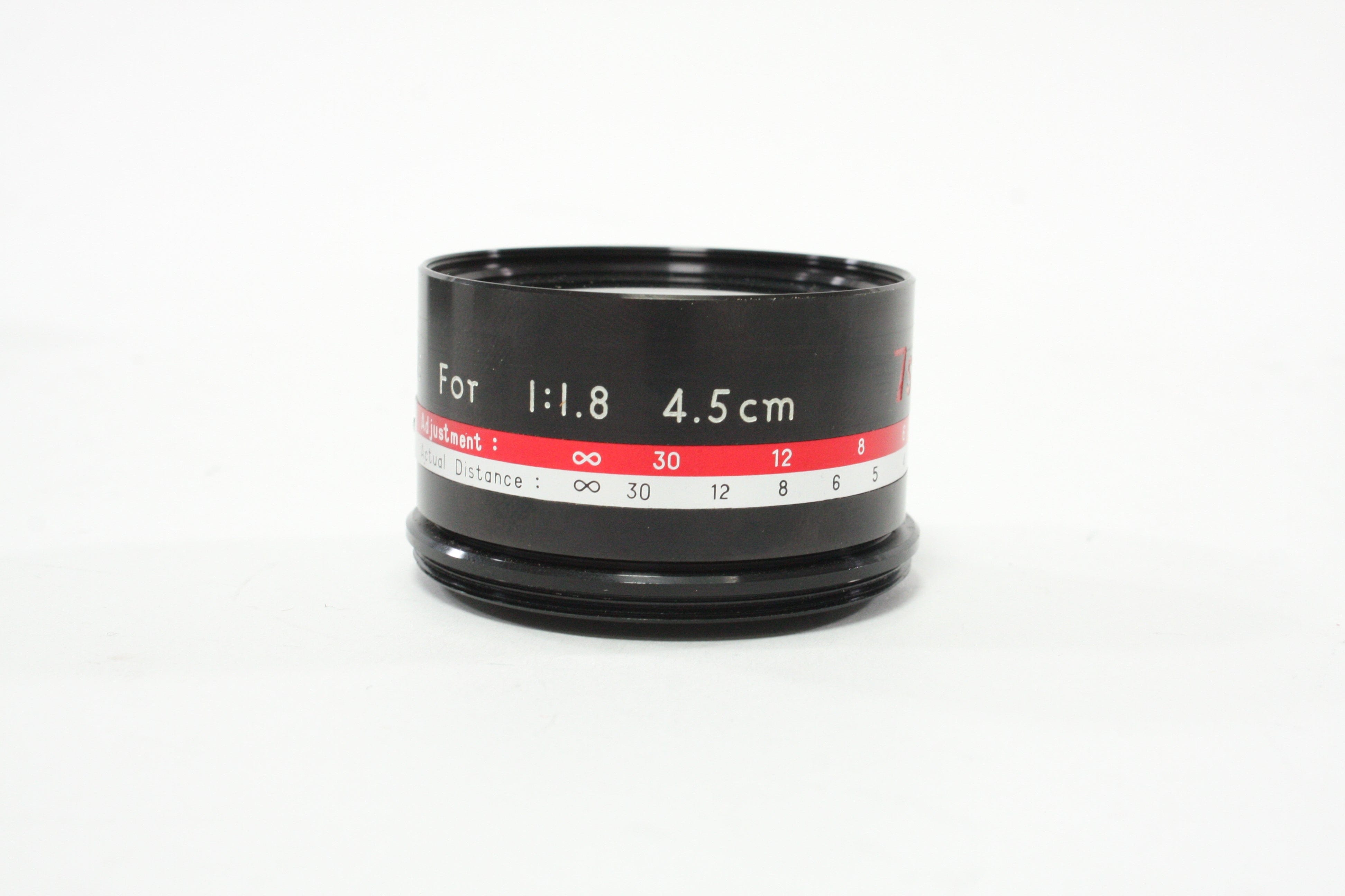 Petri AUX Lens Set with Tele-Wide Finder 75 Wide & 75 Tele for 45mm f/1.8 with Case
