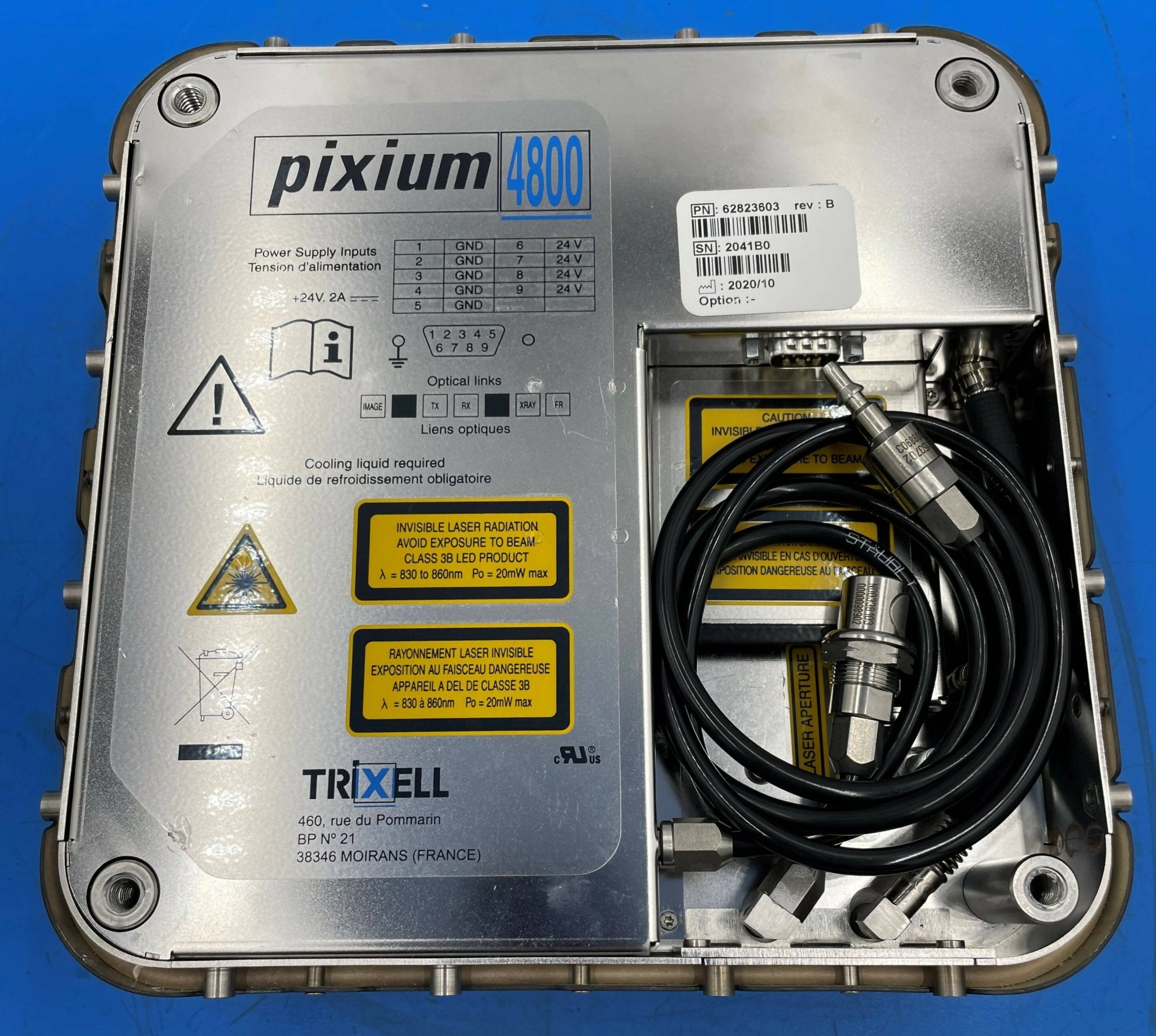 PIXIUM 4800 TRIXELL DETECTOR 20X20 (62823603 REV B/10502339 TRIXELL