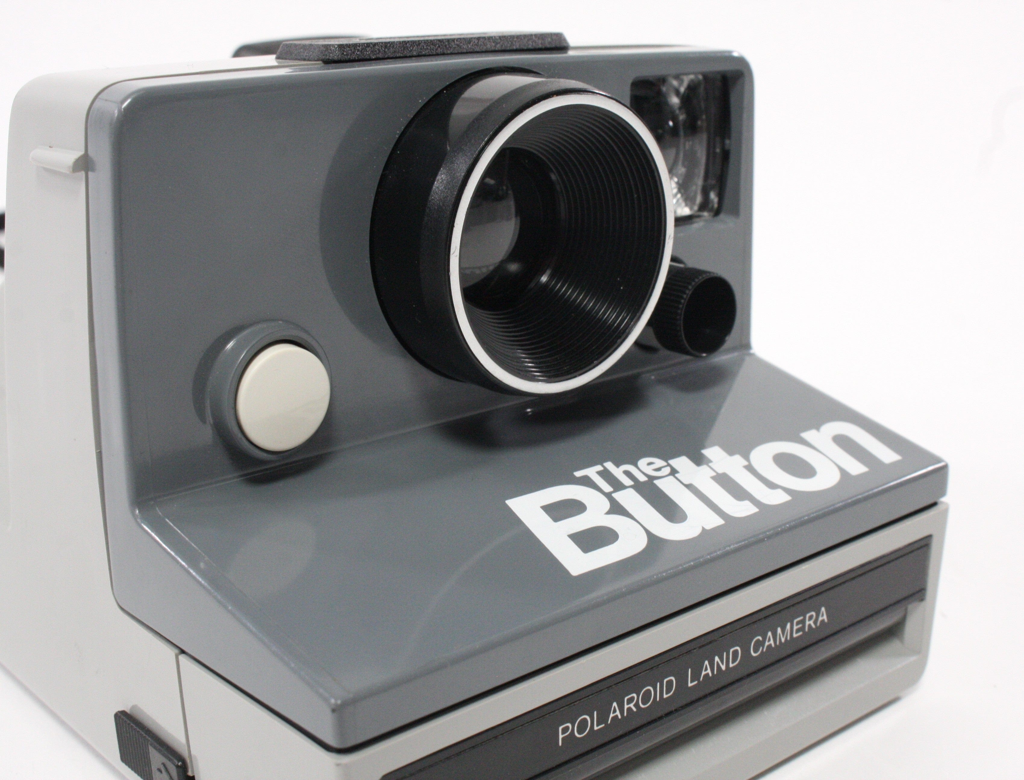 Polaroid Land Camera "The Button" (uses SX-70 film)