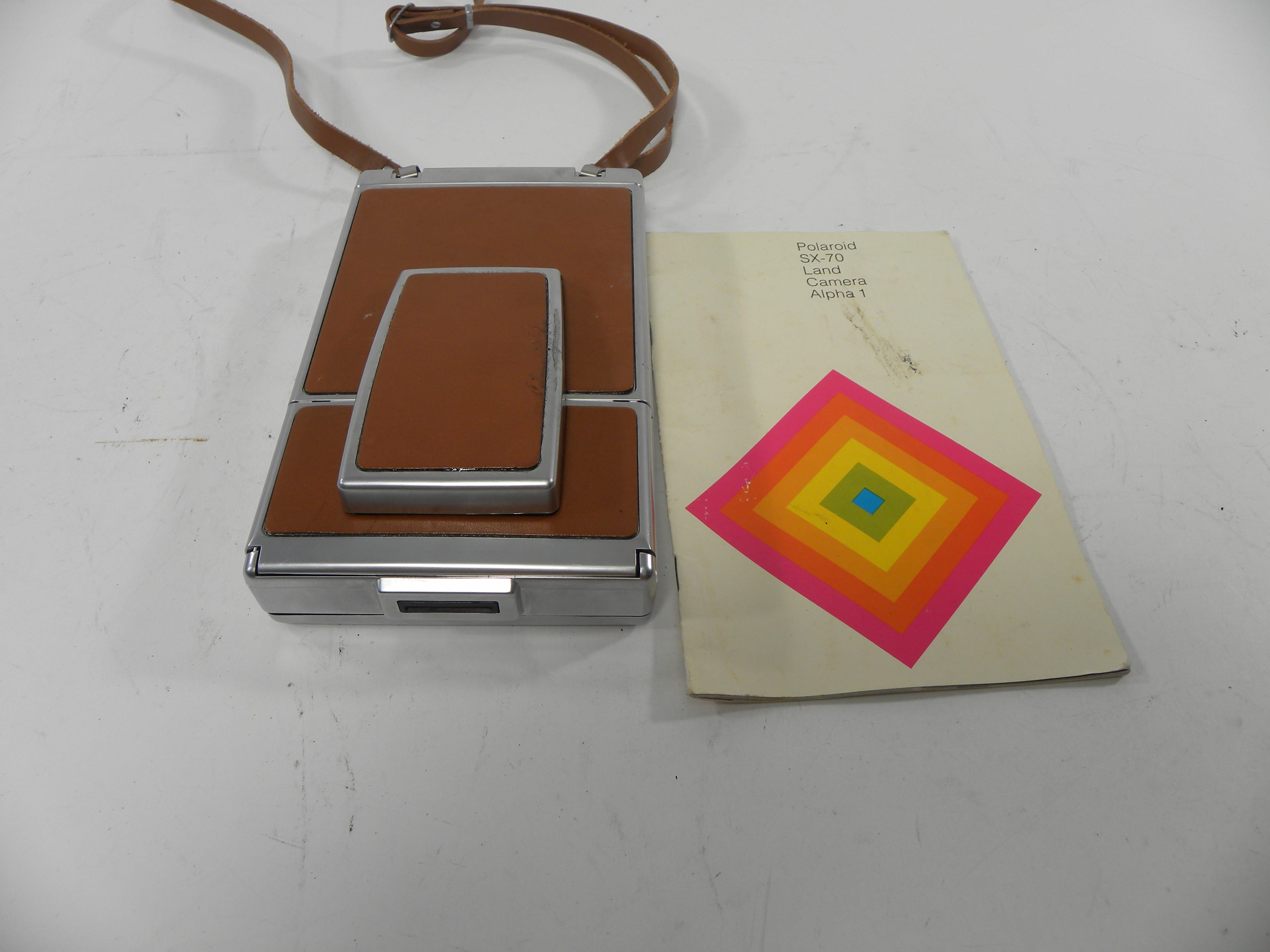 Polaroid SX-70 Instant Camera (parts) AS IS