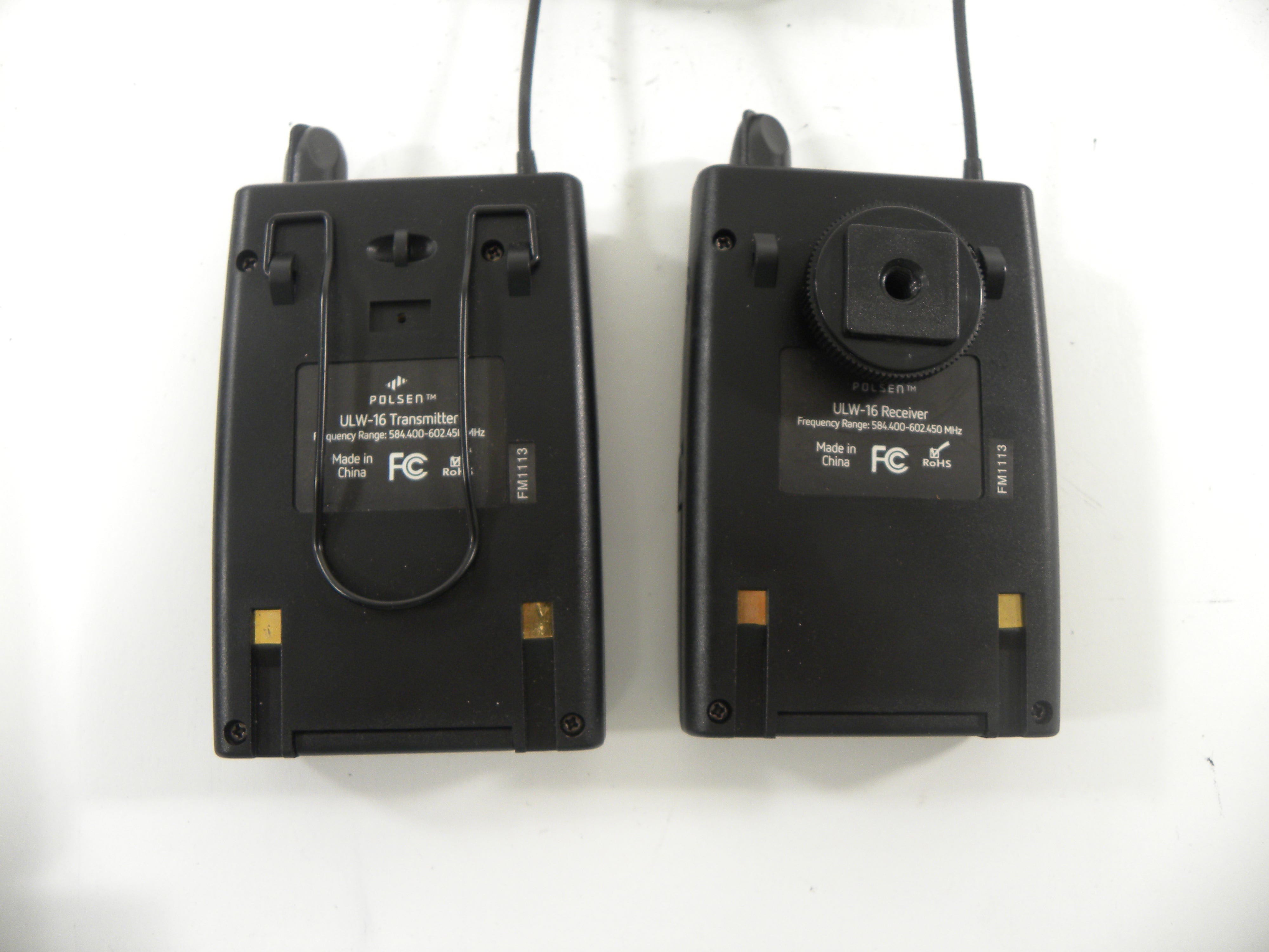 Polsen ULW-16 Transmitter & Receiver 16 Channel