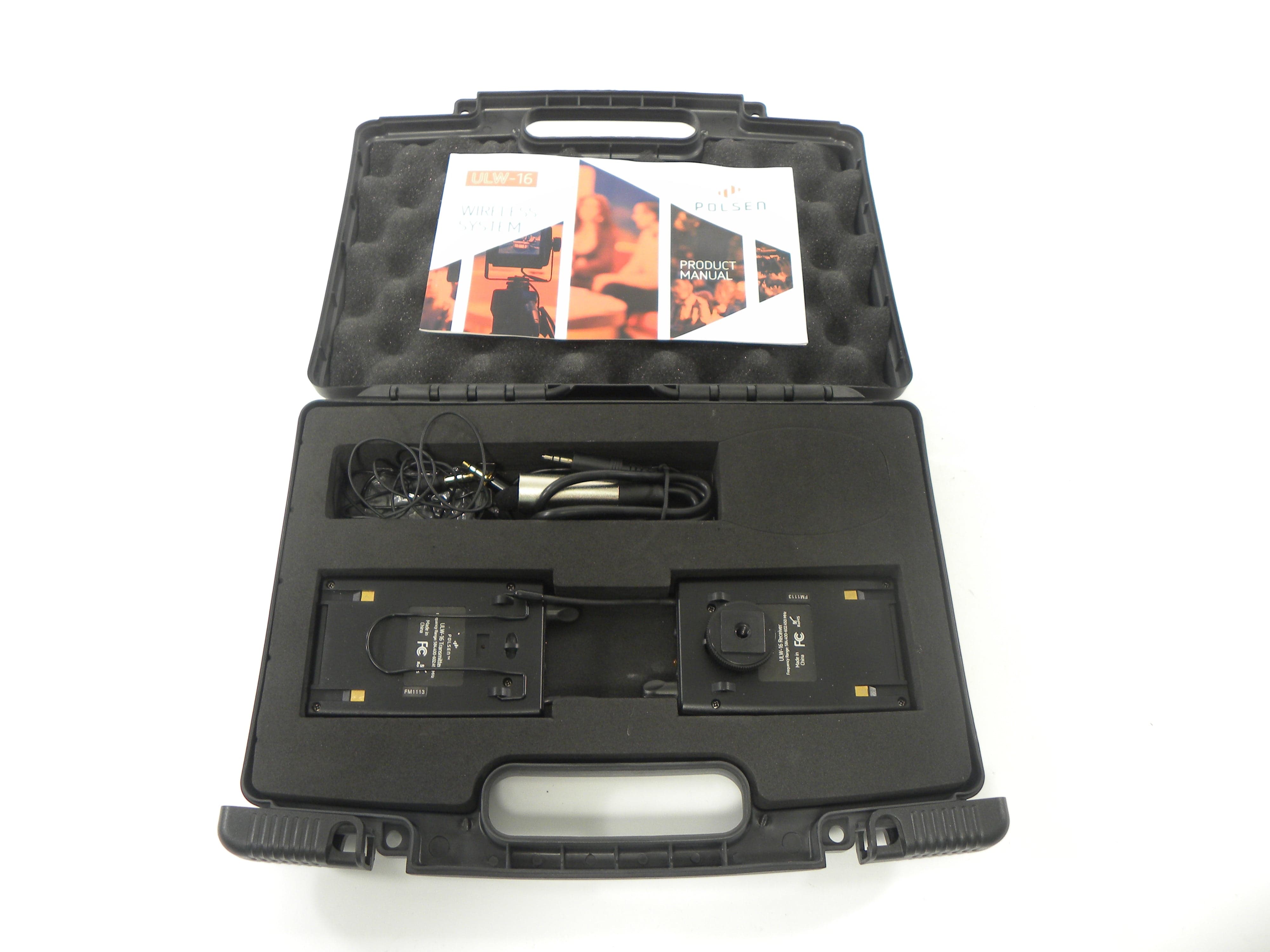 Polsen ULW-16 Transmitter & Receiver 16 Channel