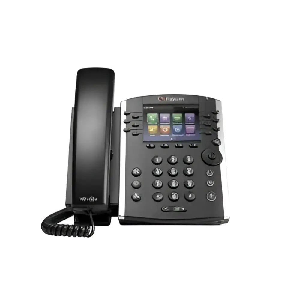 Polycom VVX 400 12-Line IP Phone 2200-46157-025 PoE HD Voice Color Display - Refurbished