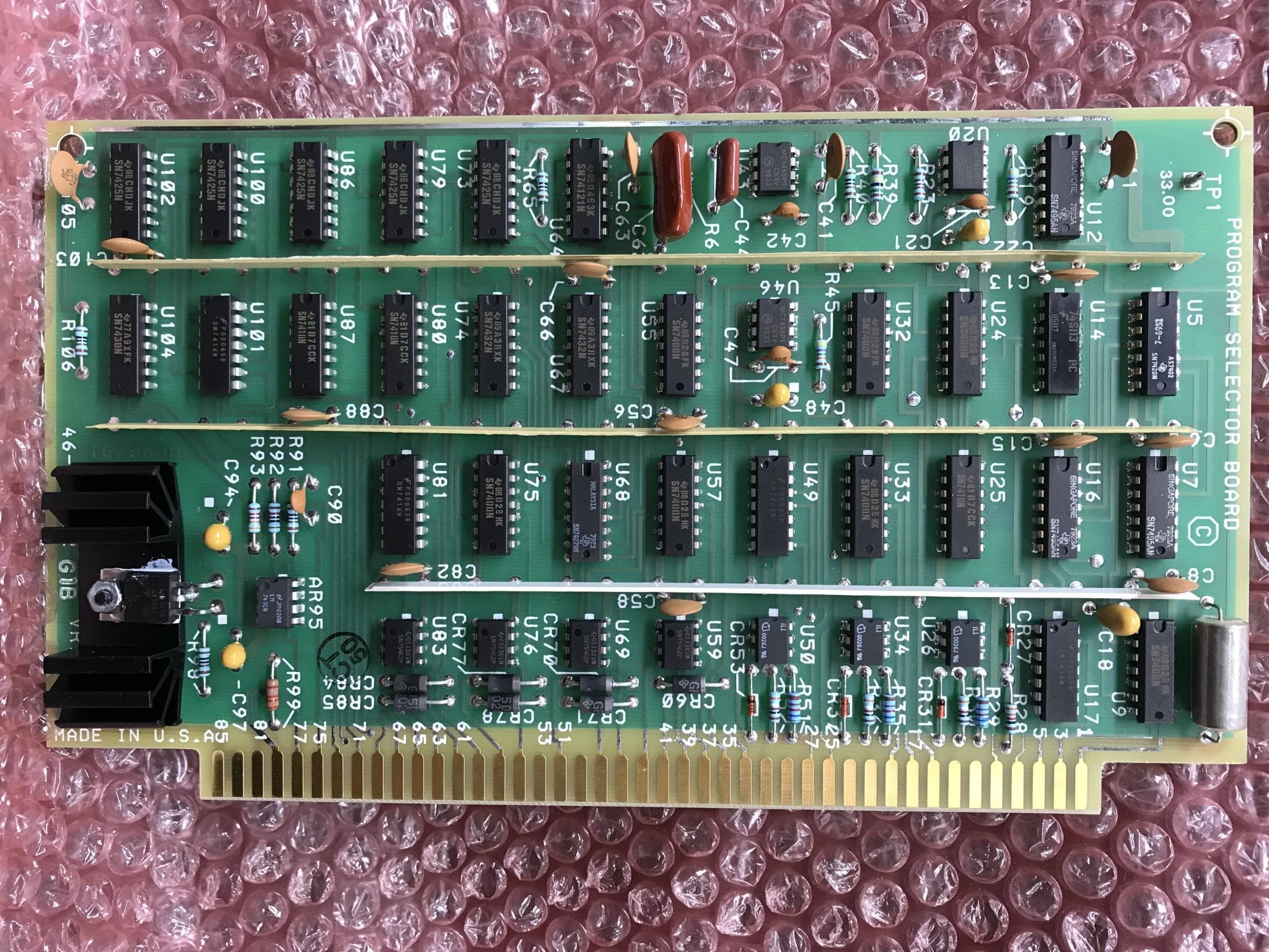 Program Selector Board (46-187362 G1-B GE