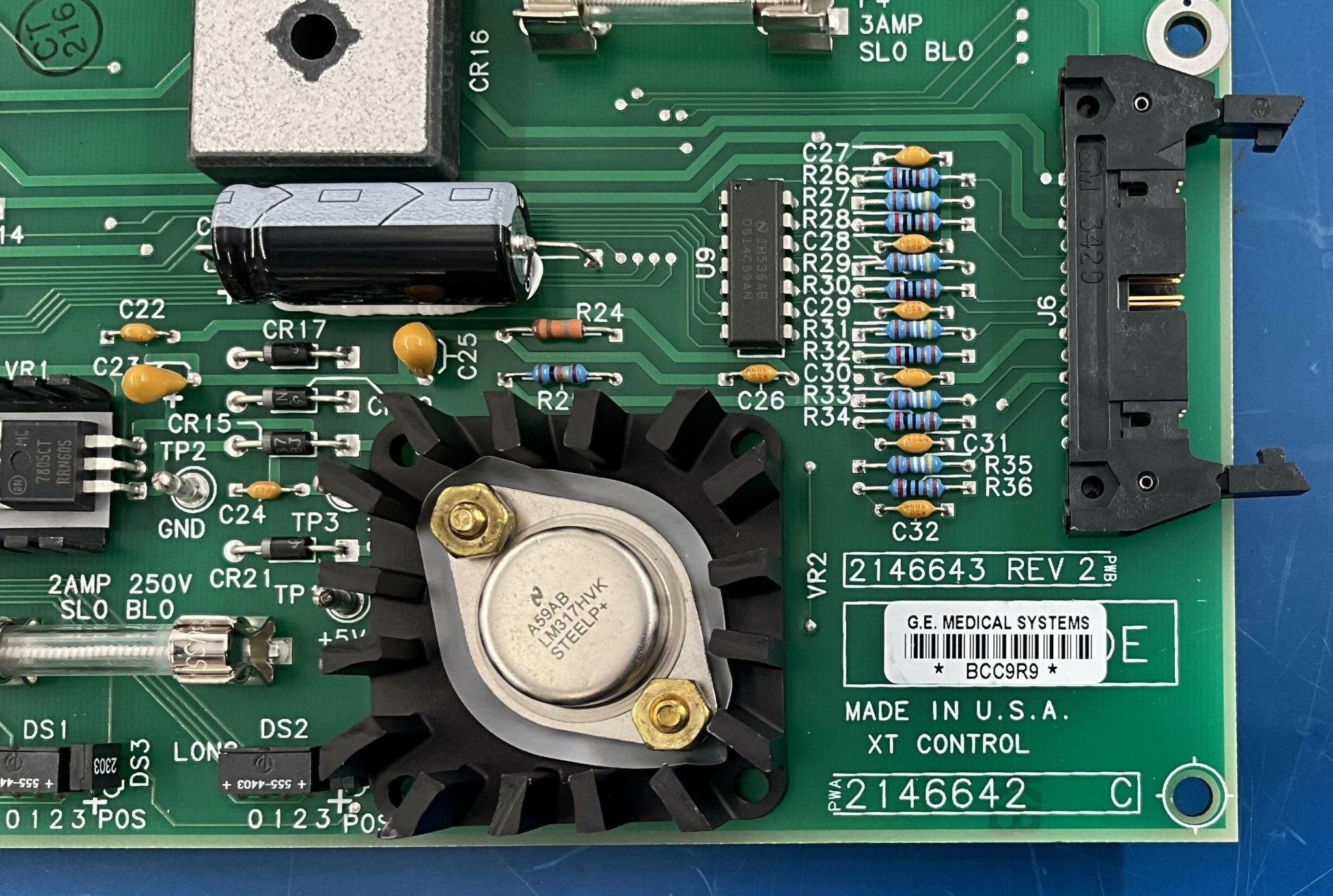 PROGRAMMED XT CONTROL BOARD (2146642/REV C) GE