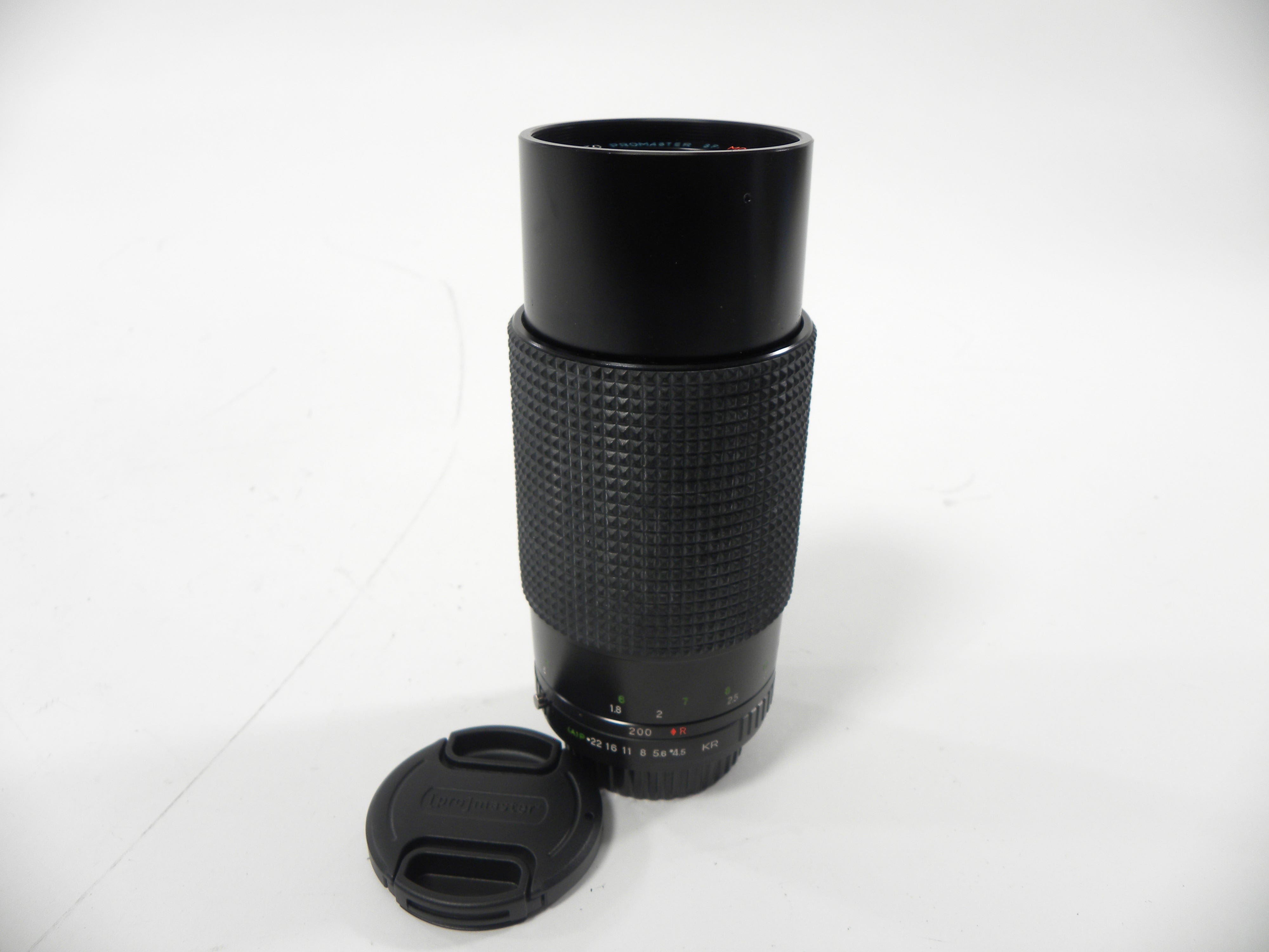 Promaster Auto SP MC Zoom 80-200mm f4.5 PK Mount