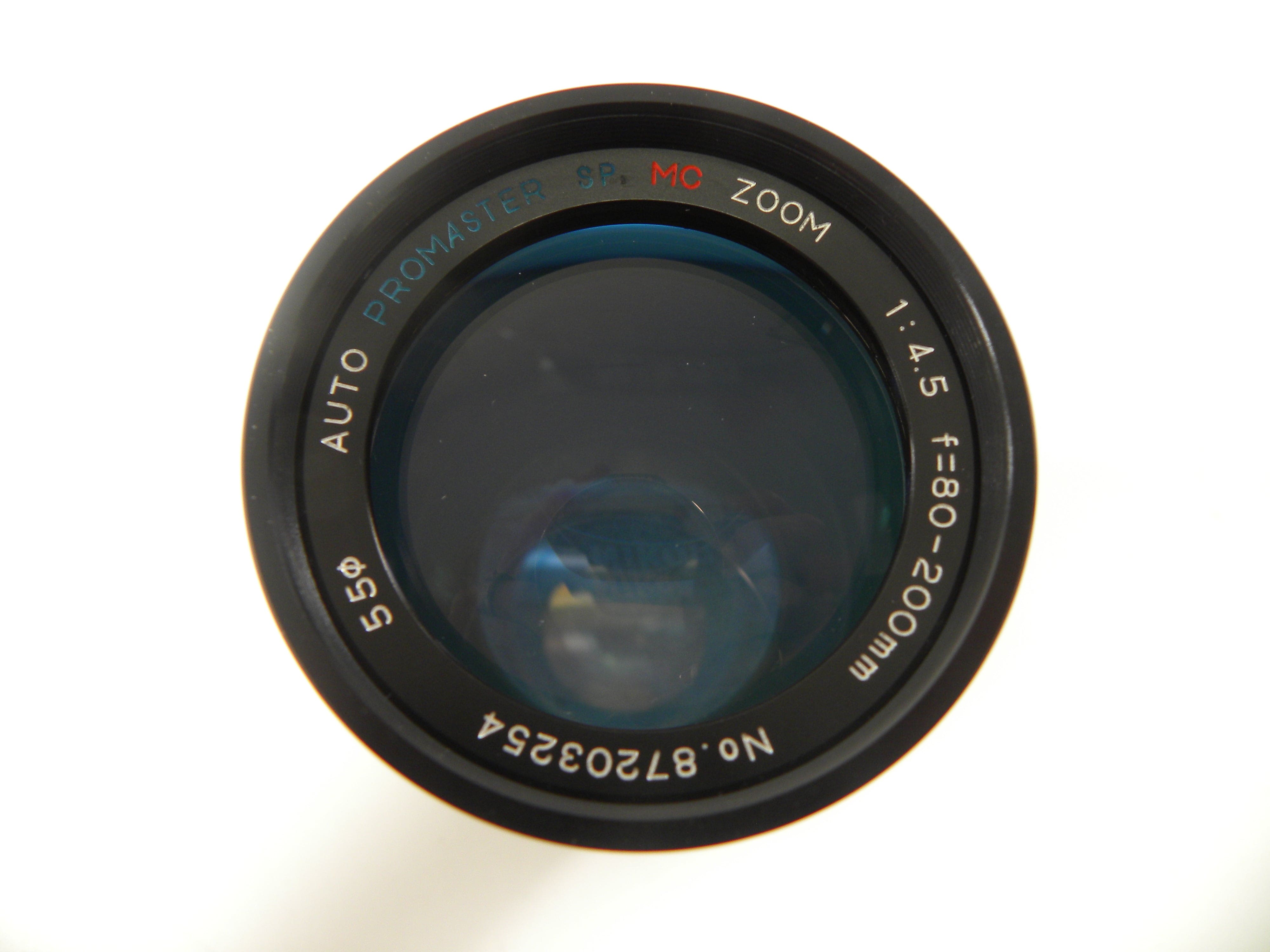 Promaster Auto SP MC Zoom 80-200mm f4.5 PK Mount