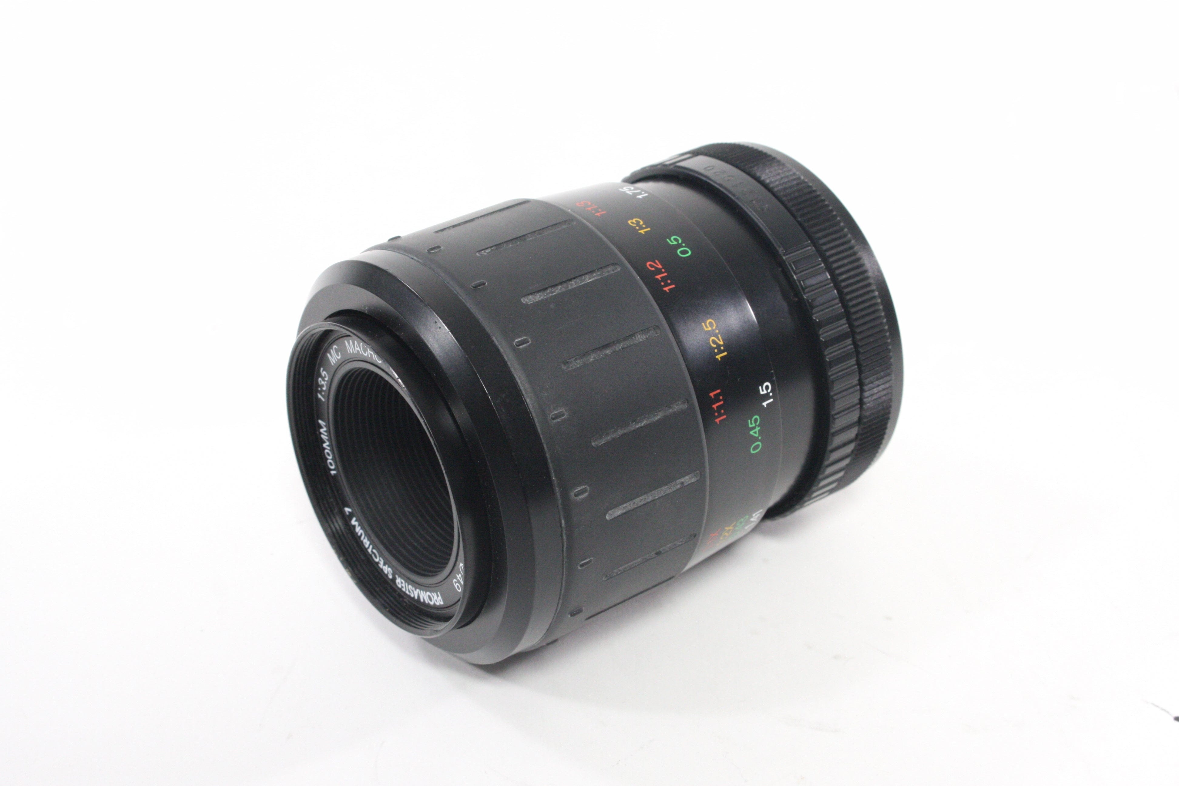 Promaster Spectrum 7 100mm f/3.5 Macro Lens for Canon FD Mount