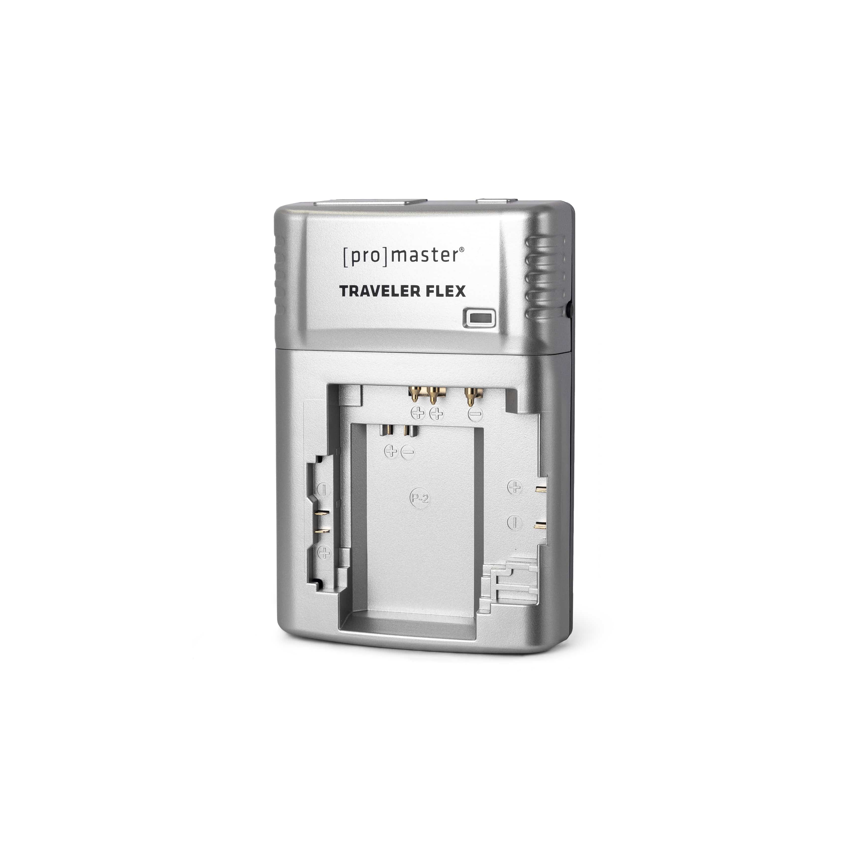 Promaster Traveler Flex Charger for Interchangeable Lens Camera Batteries
