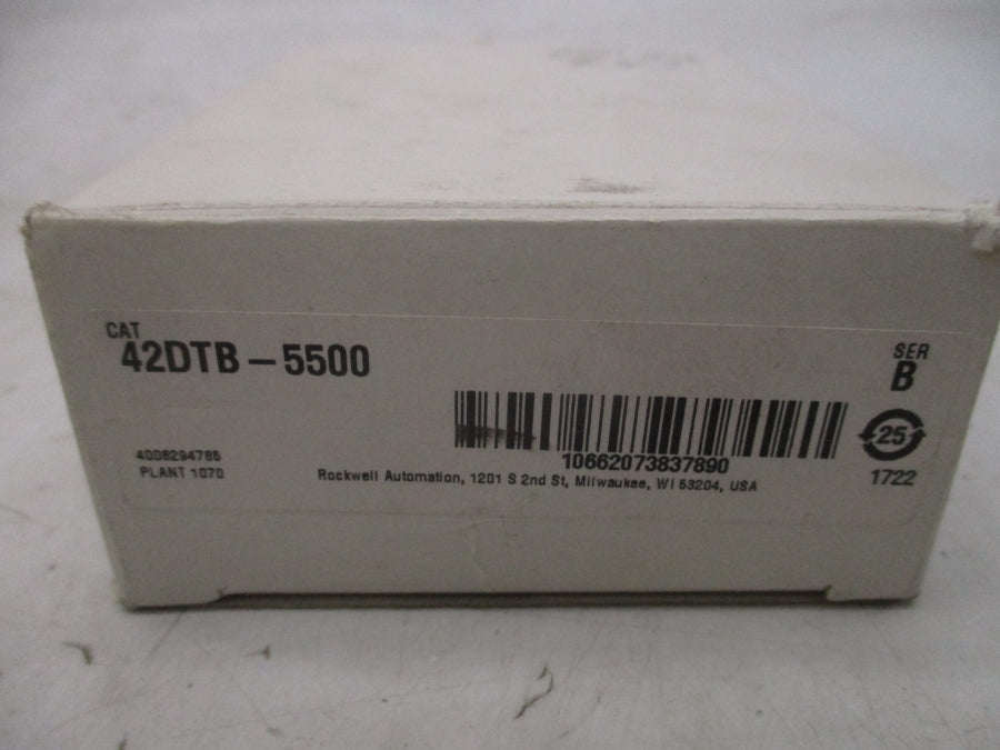 ALLEN BRADLEY 42DTB-5500 SER. B NSMP