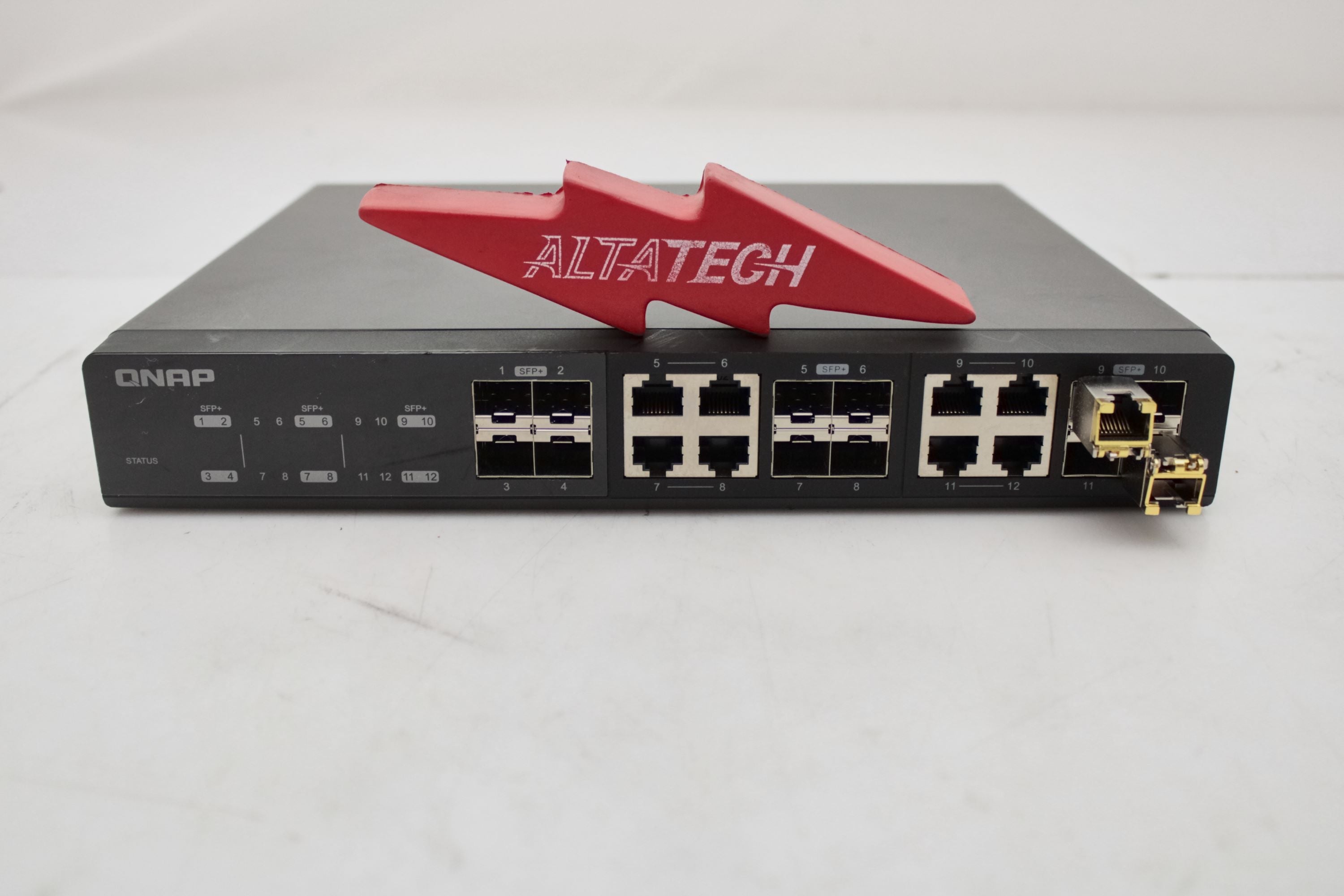 QNAP QSW-1208-8C 12 Port 10GbE Unmanaged Ethernet Switch