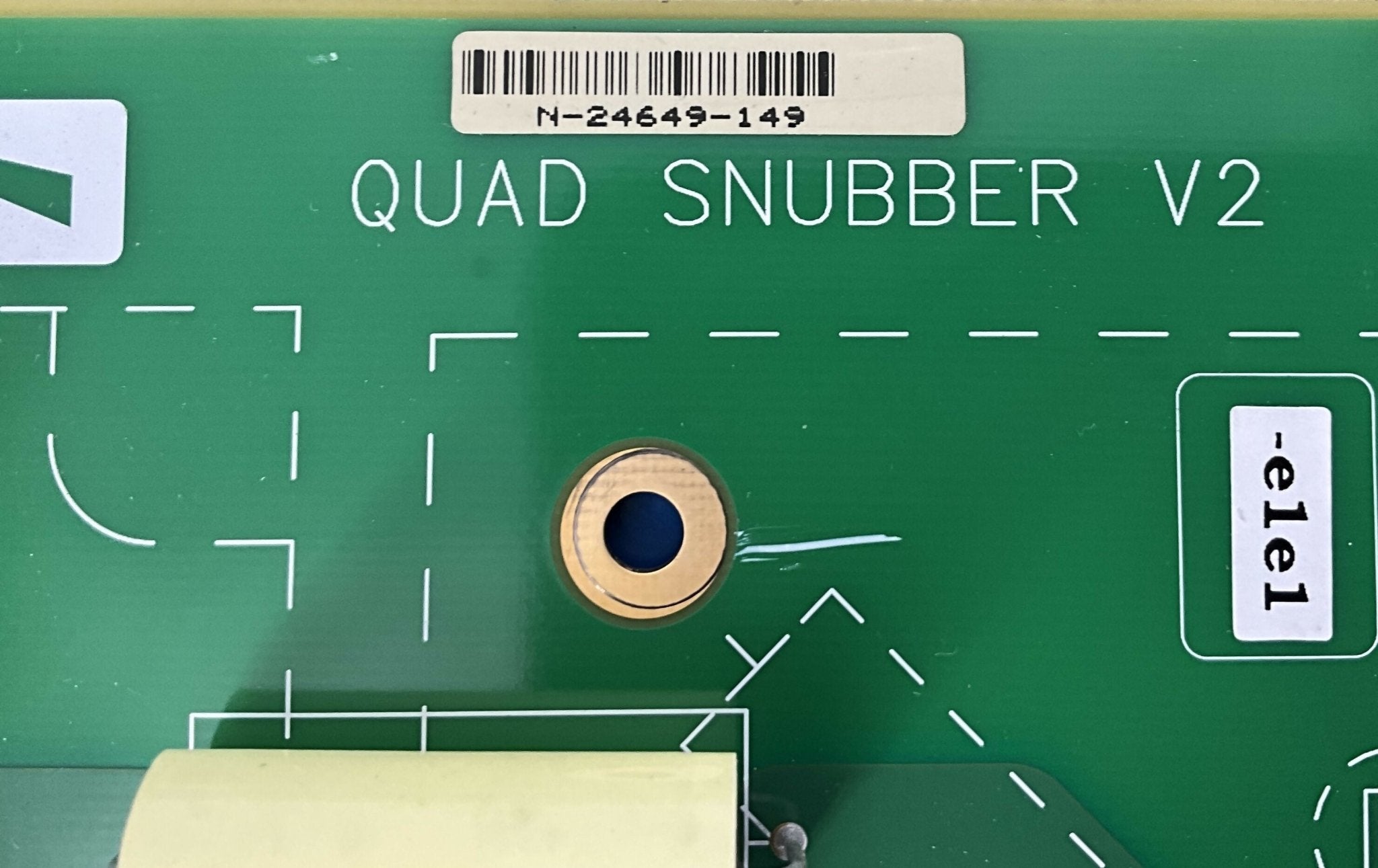 QUAD SNUBBER V2 BOARD (2307323-2 REV 001 GE