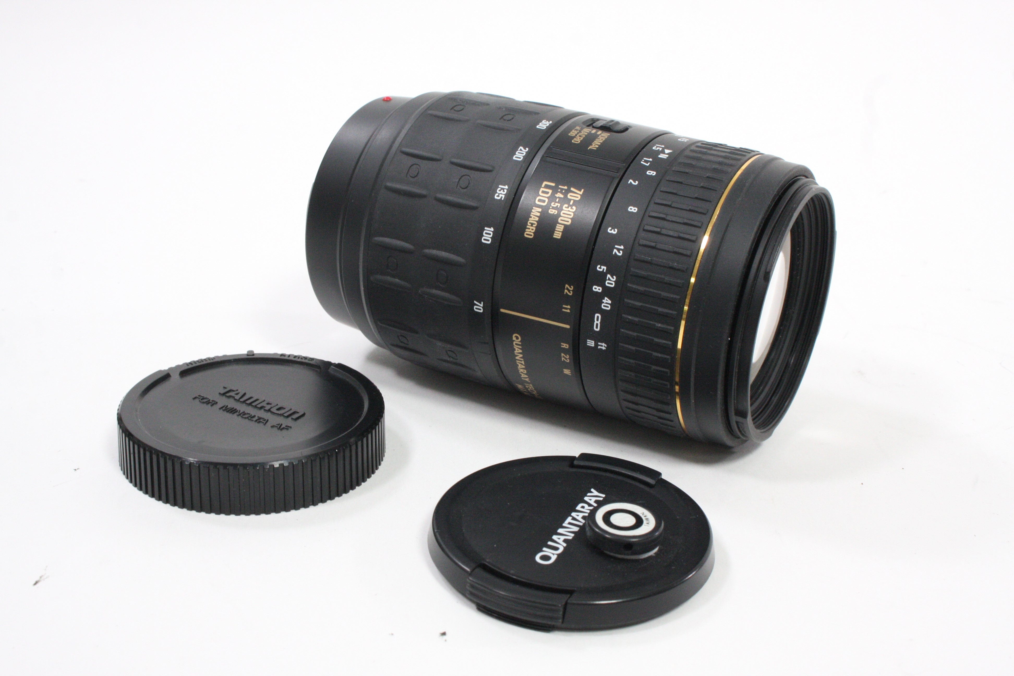 Quantarary 70-300mm f/4-5.6 Tech-10 MX AF LDO Macro Lens for Minolta A Mount