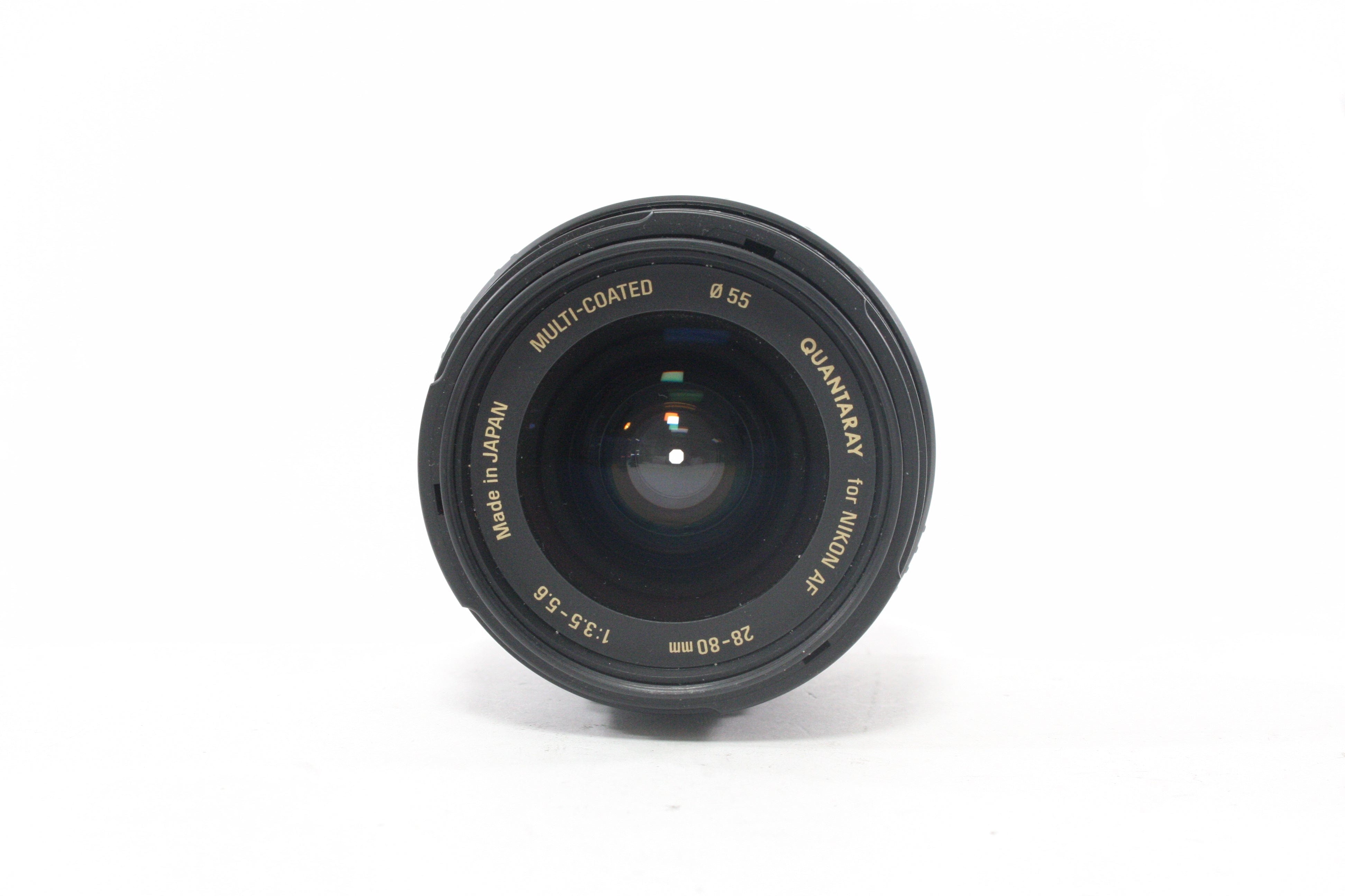 Quantary 28-80mm f/3.5-5.6 AF Lens for Nikon F Mount