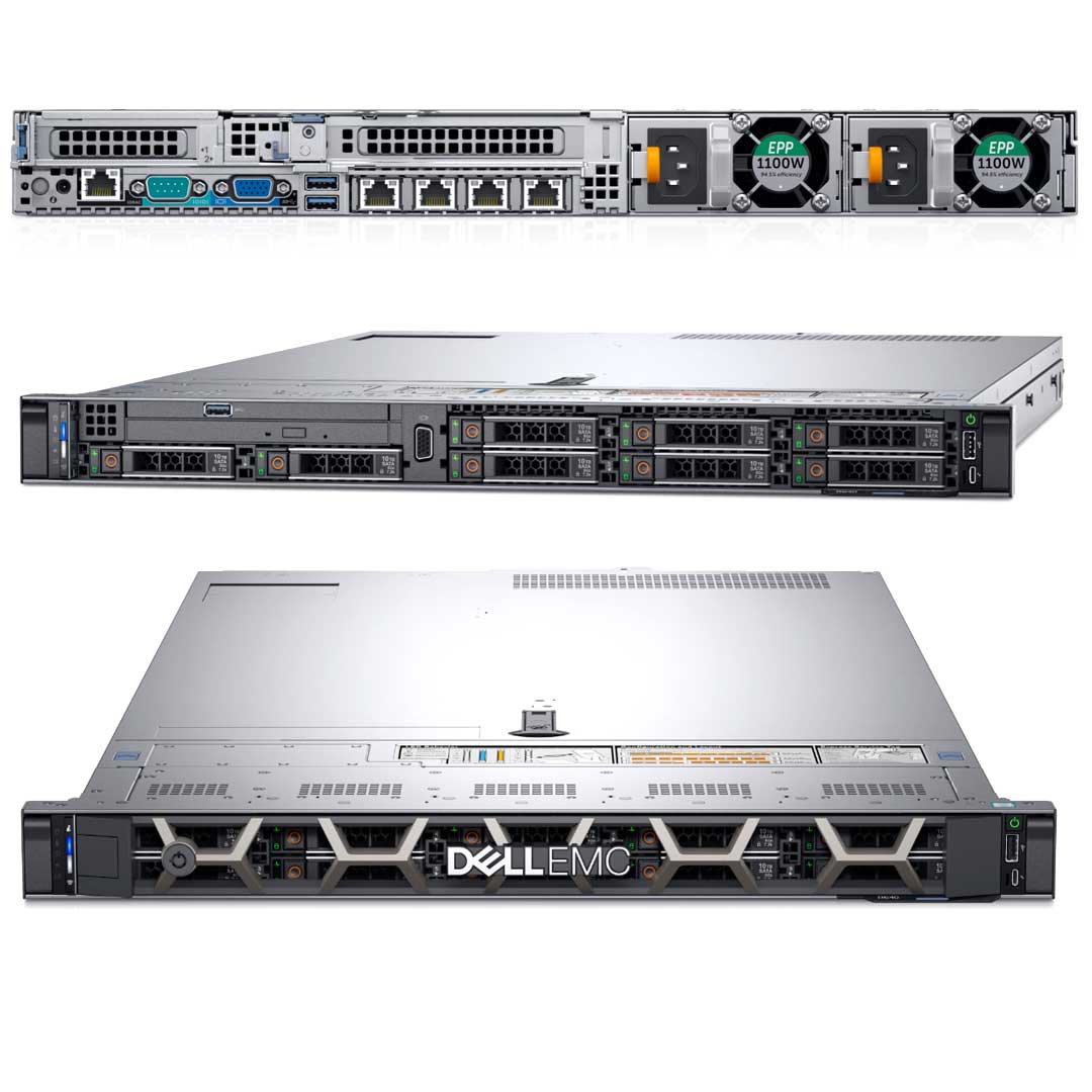 Refurbished Dell Poweredge R640 (5x 2.5” 400GB ) 256GB DDR4 Intel 6126 12C Rack Server