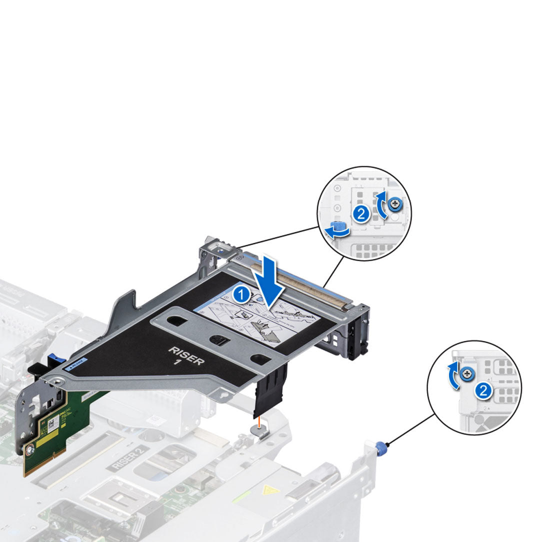 CFD3G — R1B FH Hl Riser Assembly | Dell PowerEdge R7525