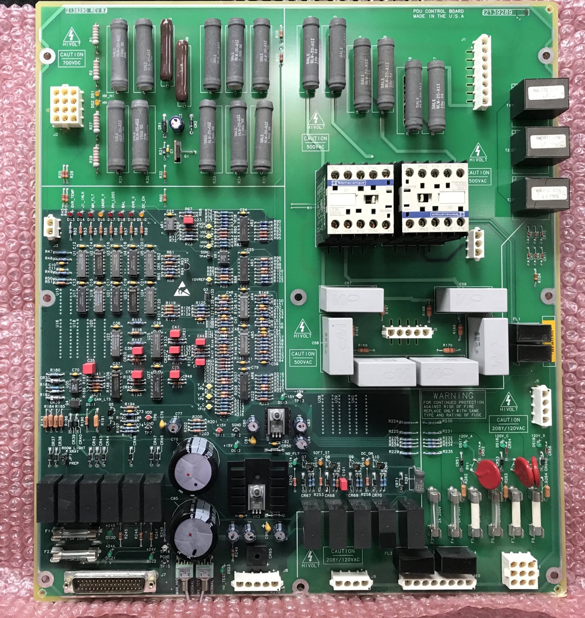 Relay Control Board (2139290/2139289 PDU GE CT Light Speed